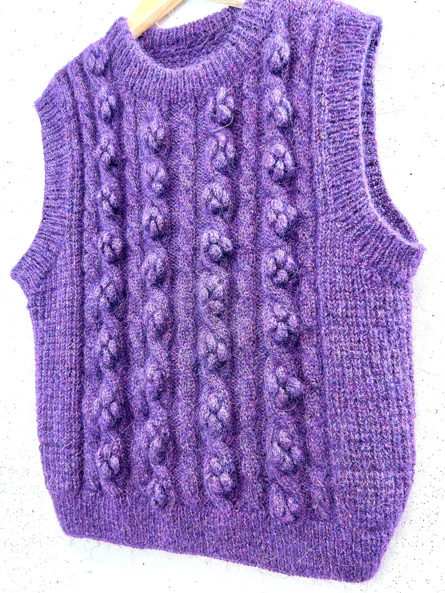 Vintage Knit Vest [A31420]
