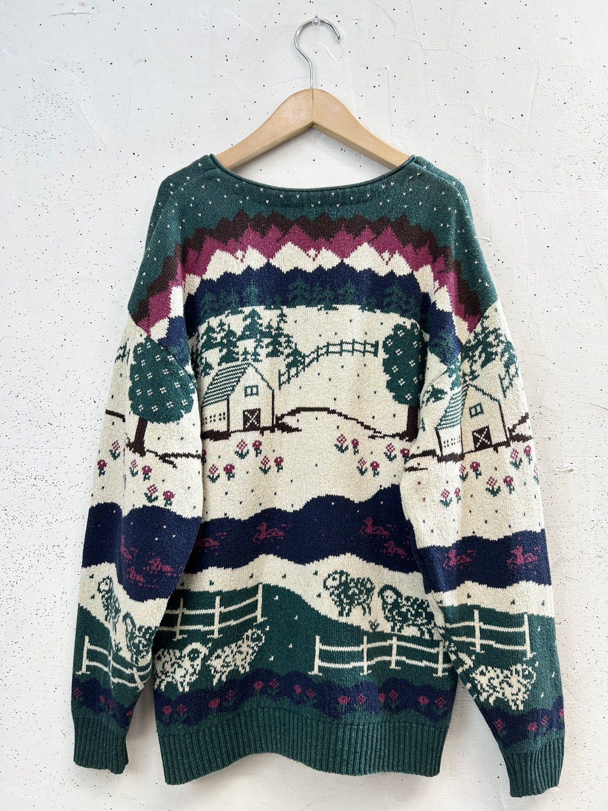 Vintage Cotton Knit Cardigan [J34185]