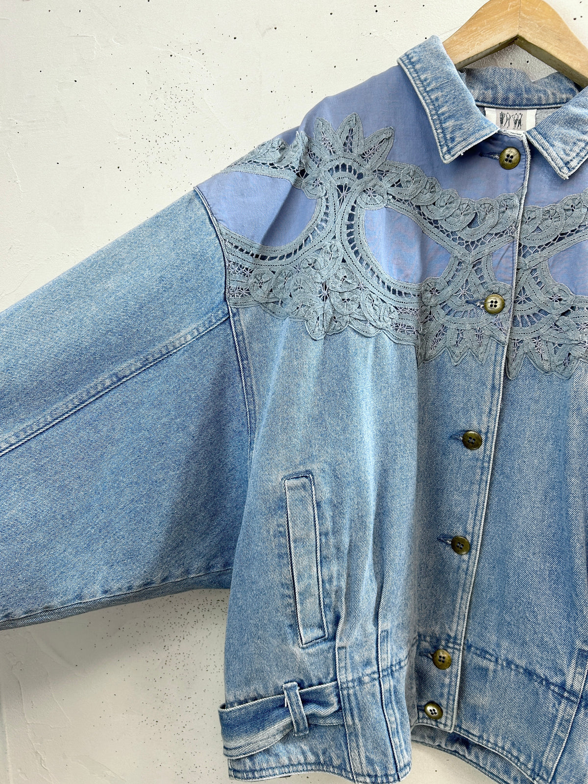 Vintage Denim Jacket 〜Together〜 [I33937]