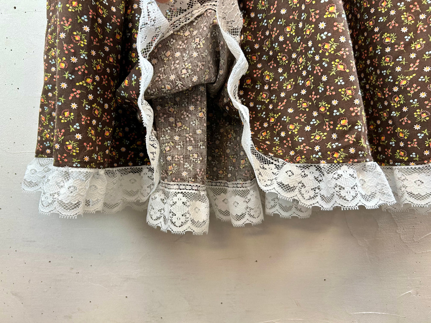'70s Vintage Tiered Skirt [F30557]