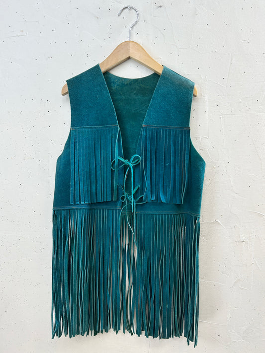 Vintage Leather Vest [H30920]