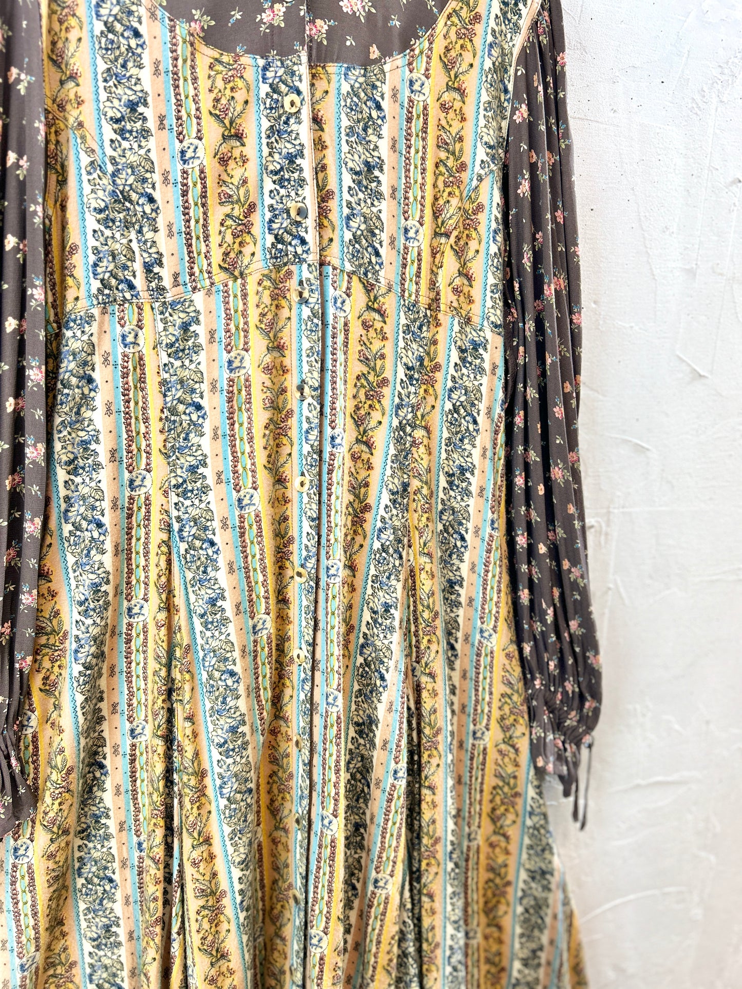 Vintage Viscose Dress 〜PORTOFINO〜[I30236]