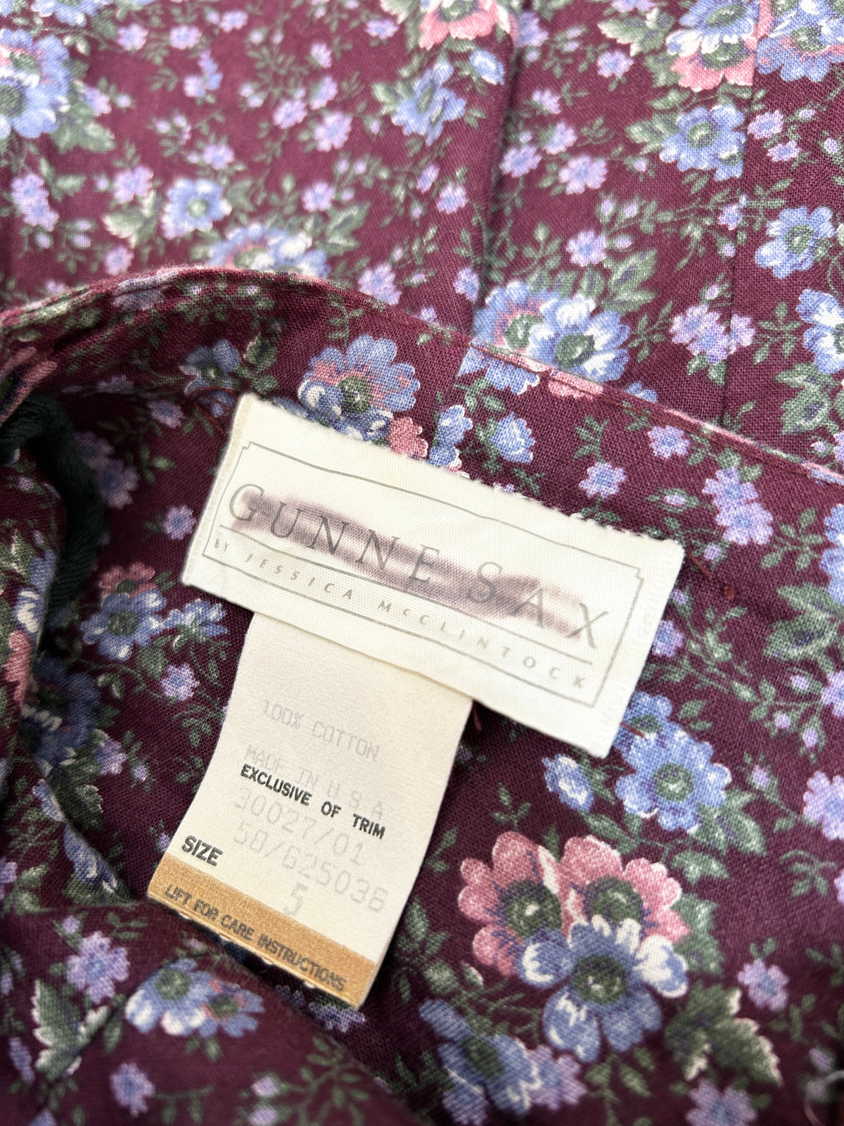 Vintage Skirt 〜GUNNIE SAX〜[J34126]