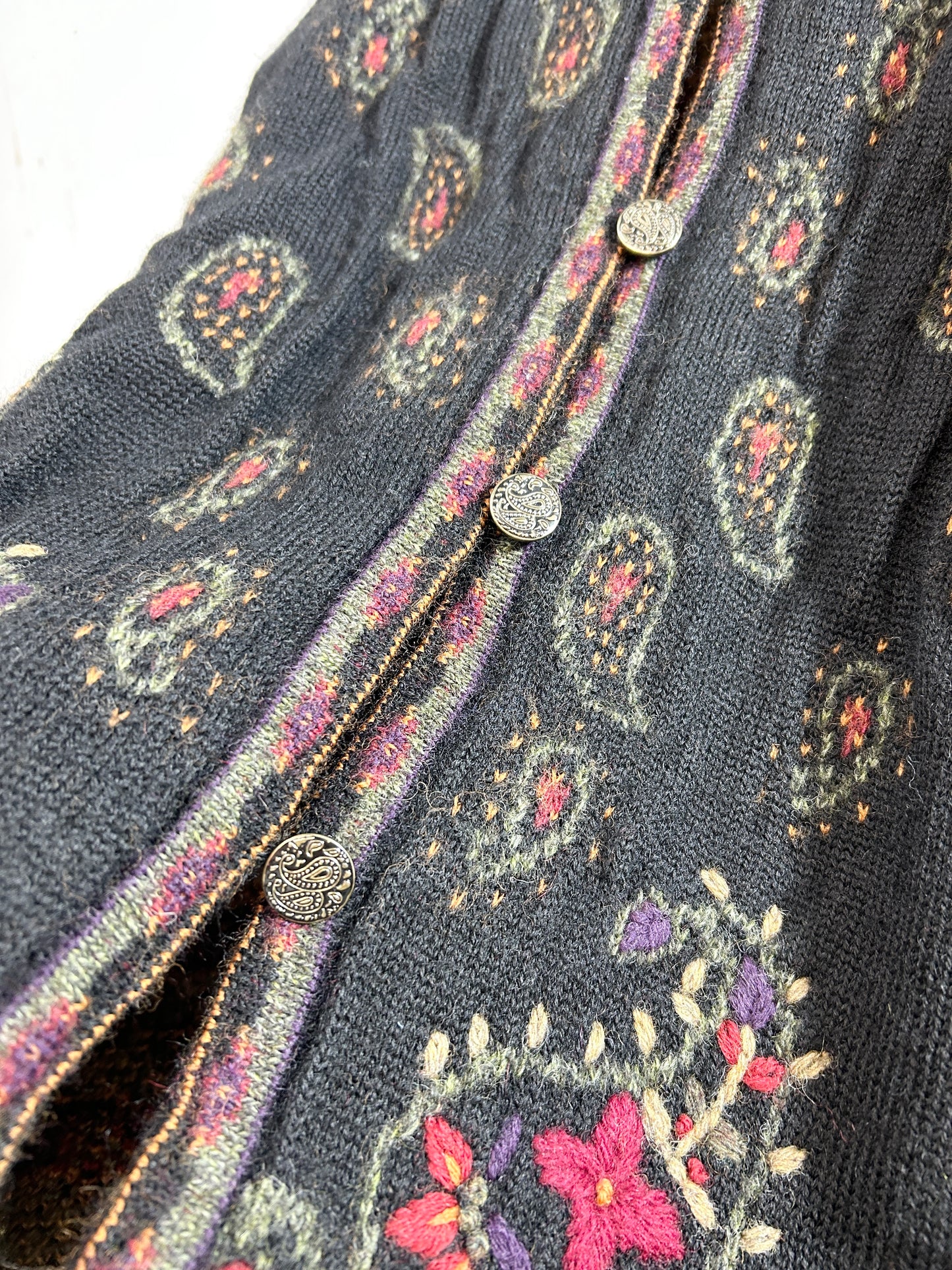 Vintage Knit Cardigan [L30981]