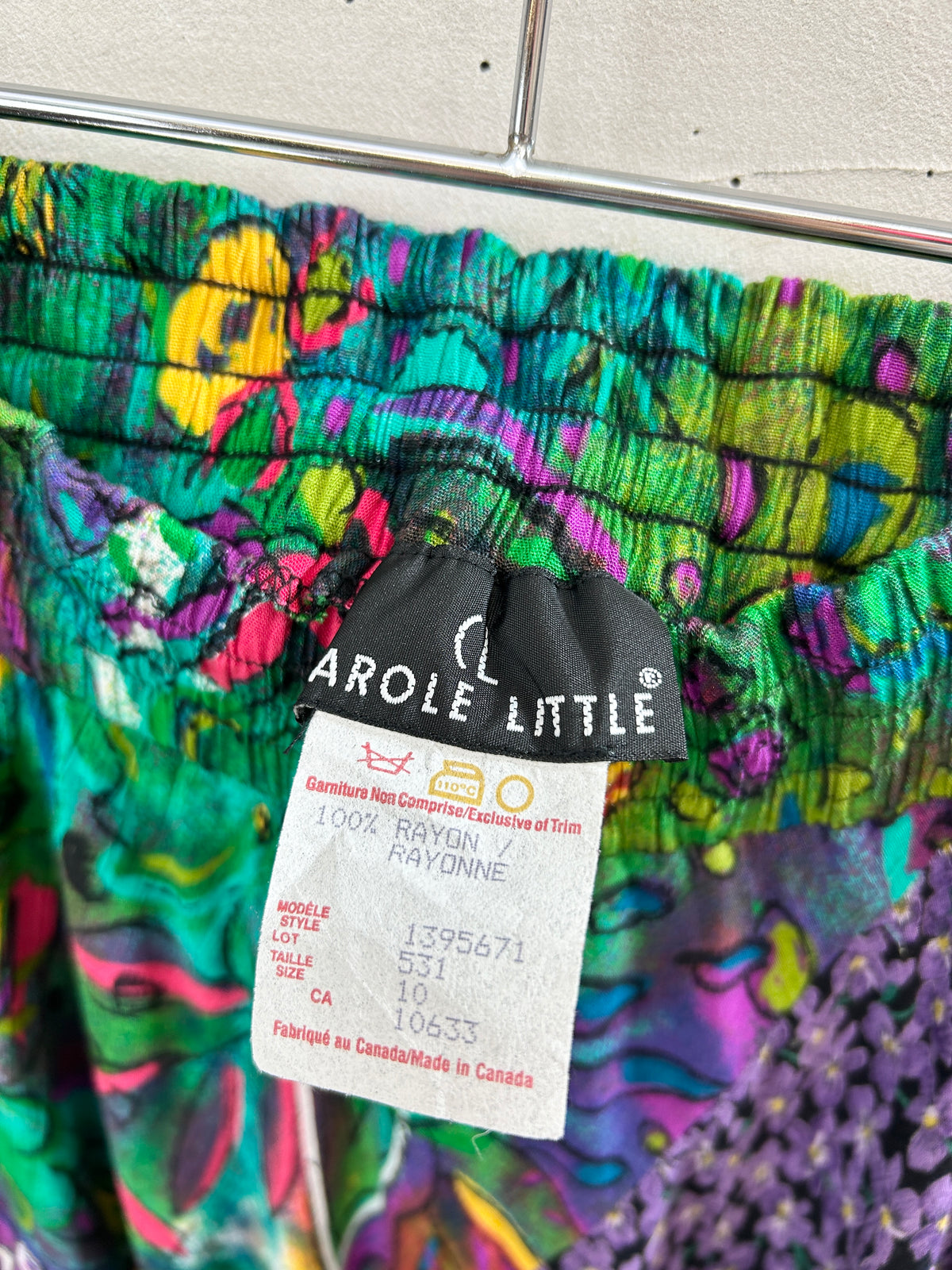 Vintage Tiered Skirt 〜 MADE IN CANADA〜 [J34306]