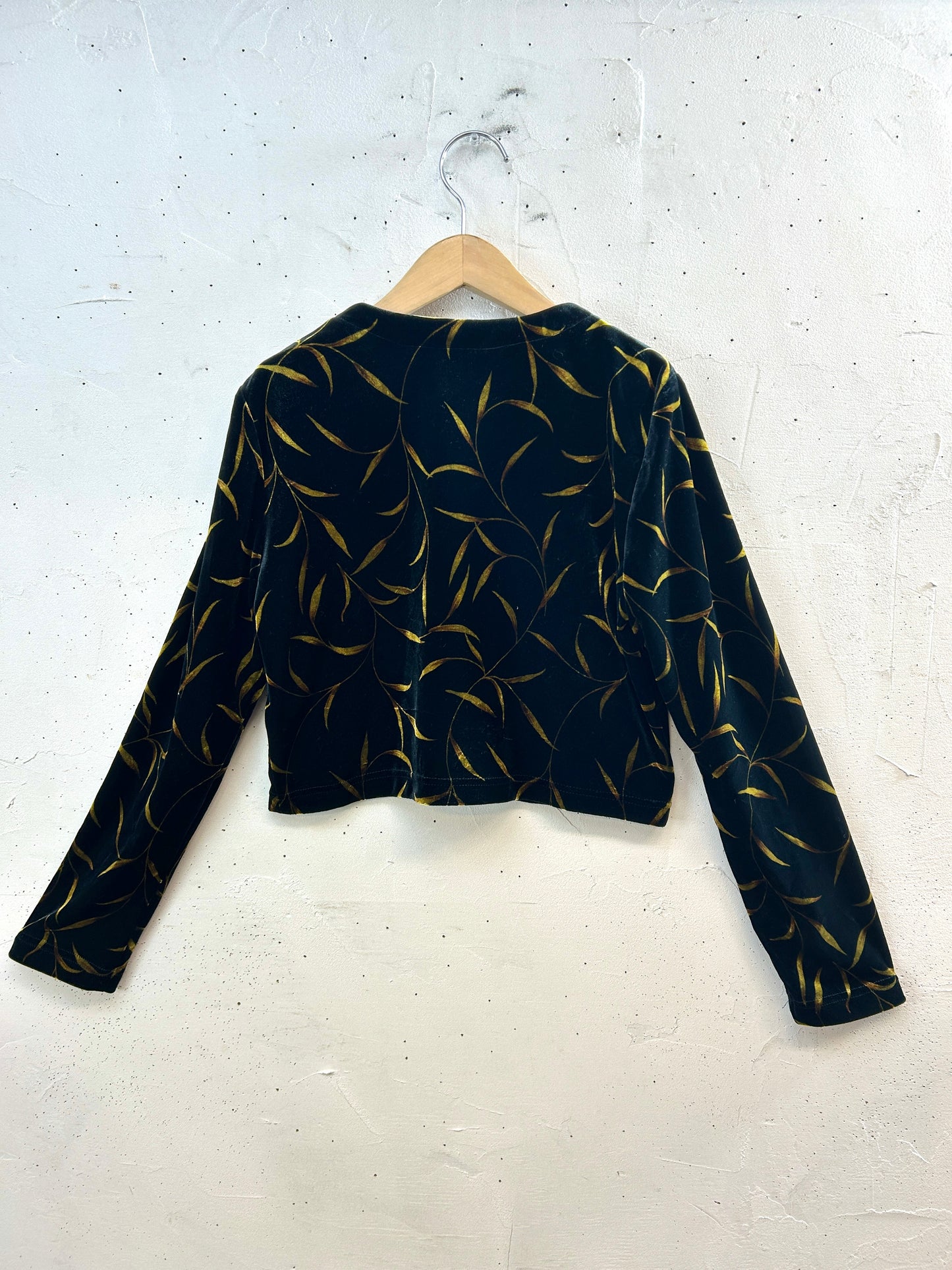 Vintage velours tops [K30927]