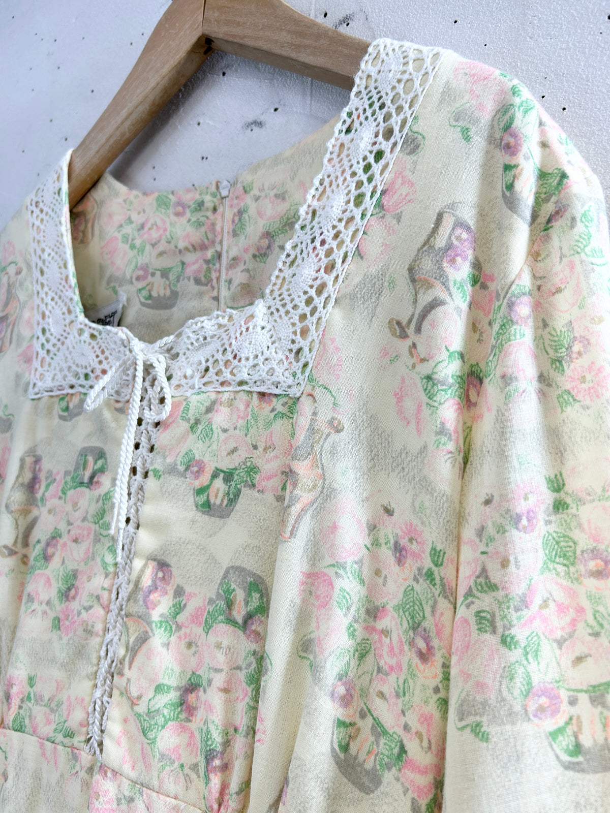 '70s Vintage Dress  [J34188]