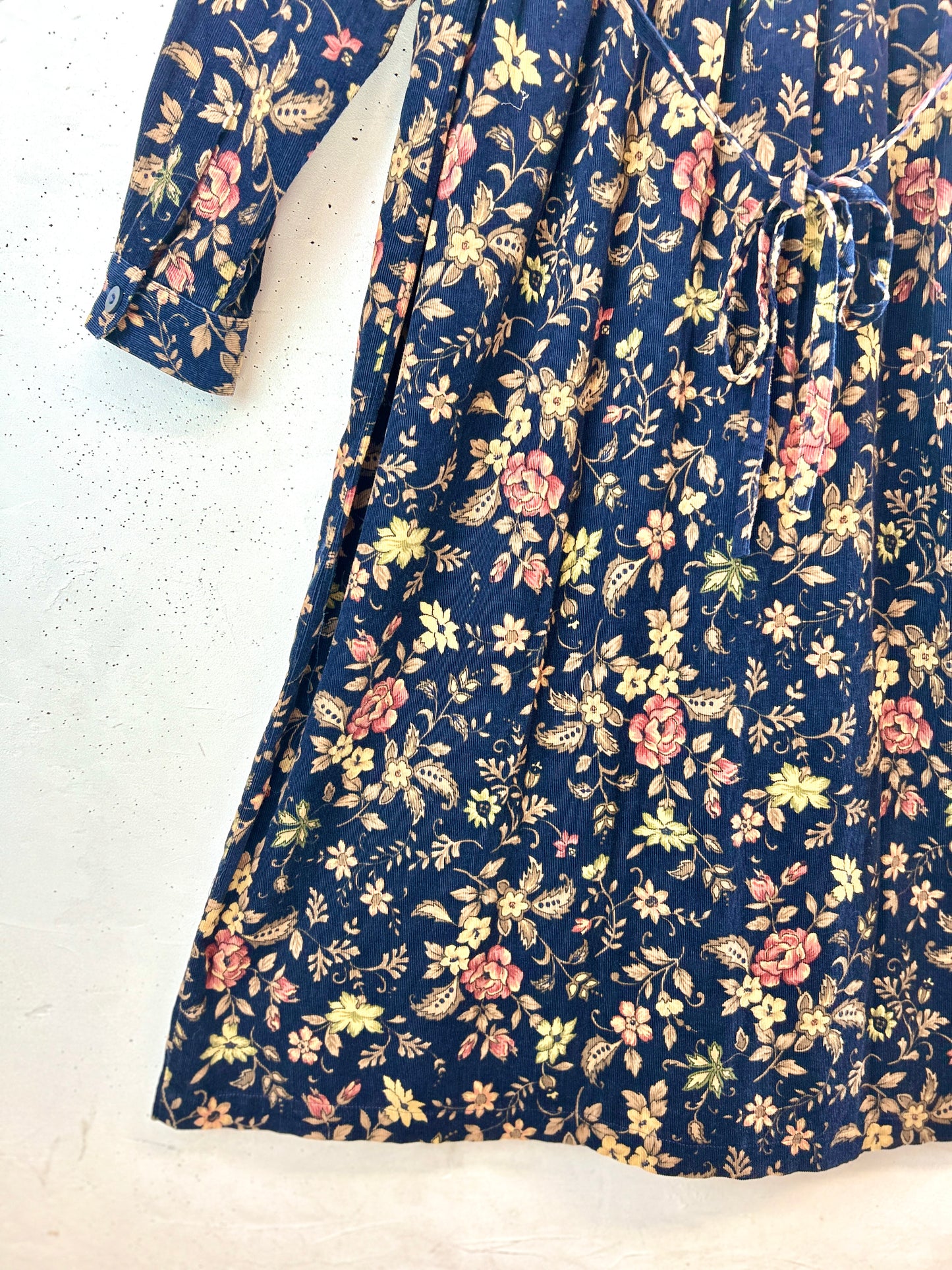 Vintage Flower Dress [J30645]