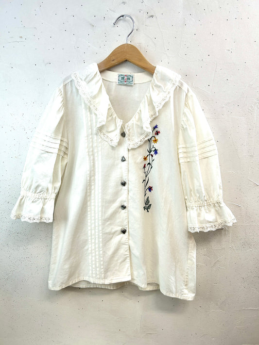 Vintage Tyrol Blouse  [B31721]