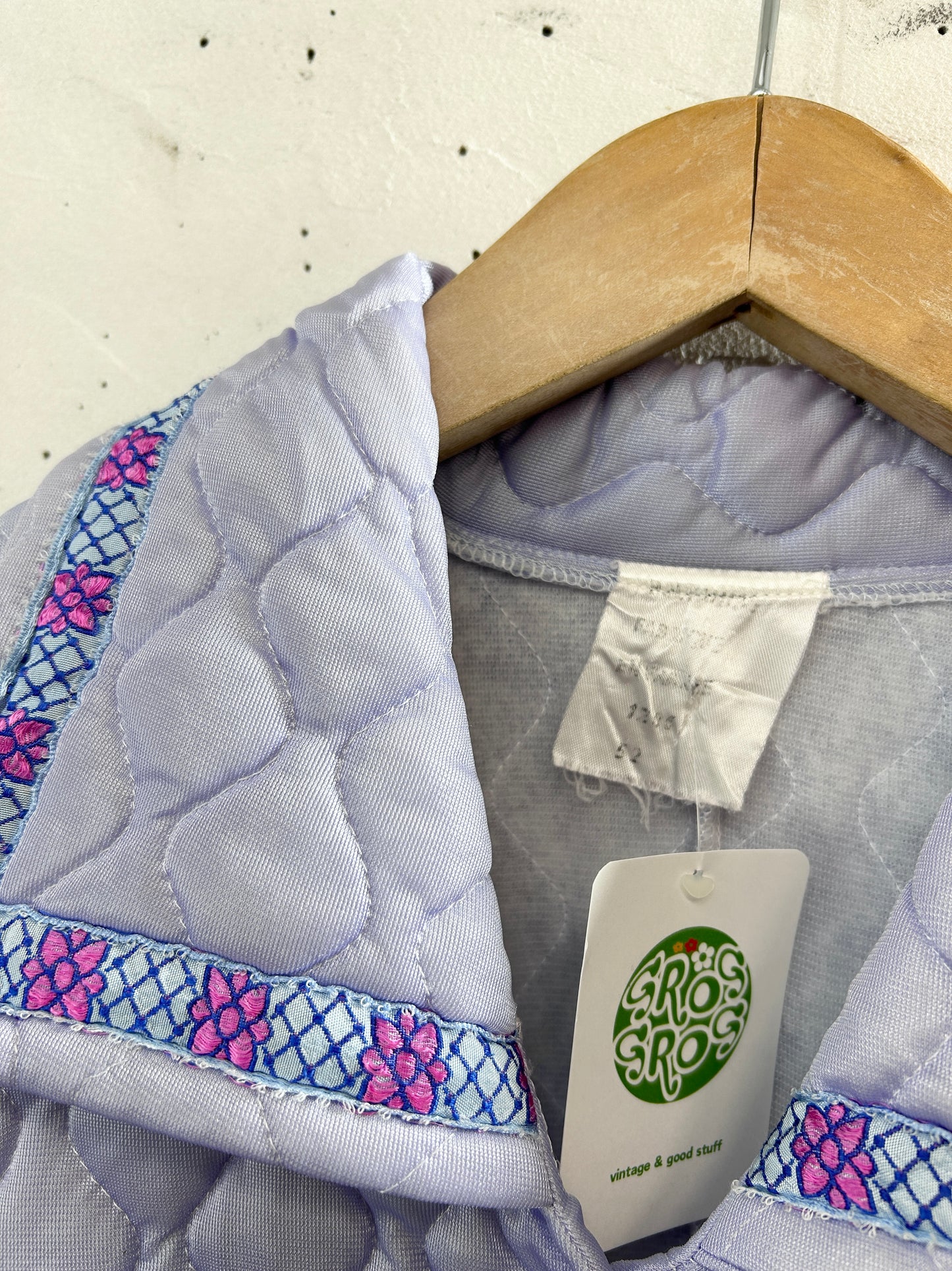 Vintage Quilting Gown [K30925]