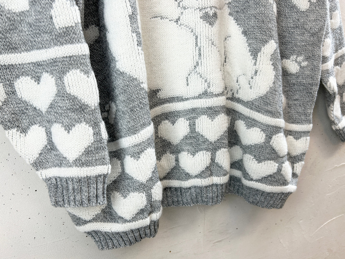 Vintage Knit Sweater [J30439]