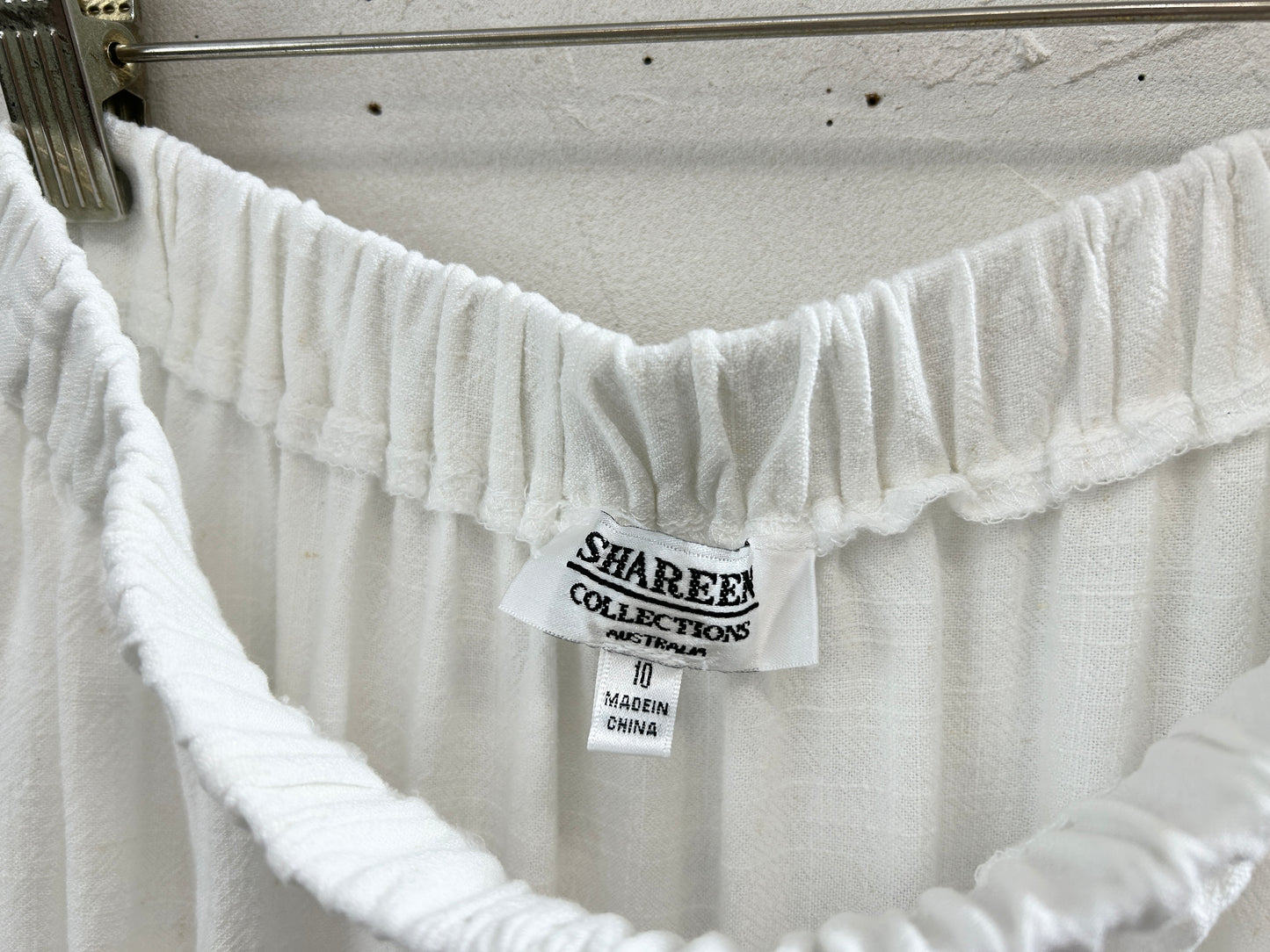 Vintage White Skirt [F32574]