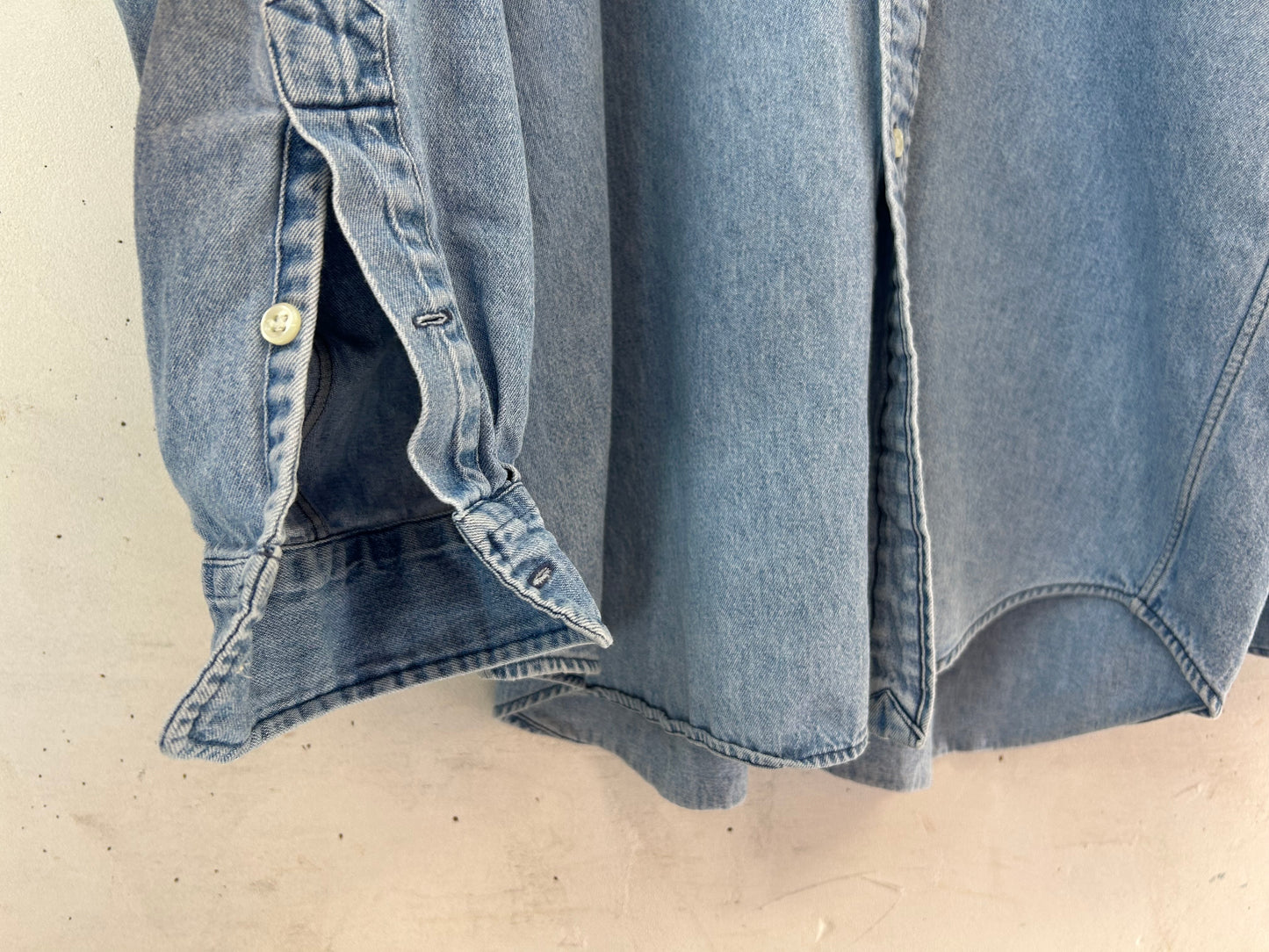Vintage Denim Shirt XXL ~Ralph Lauren~ [D30001]