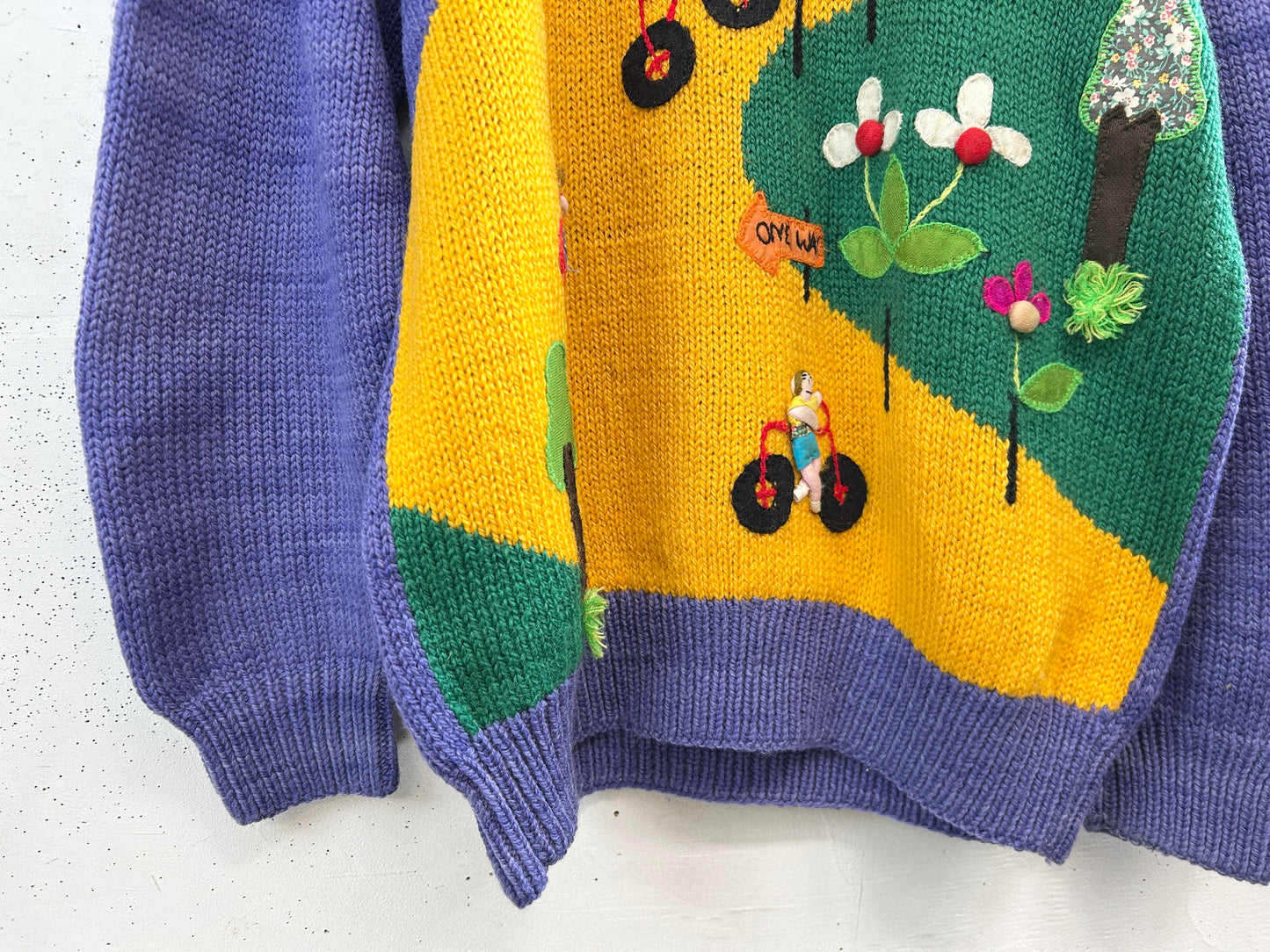 Vintage Hand Knit Sweater 〜MADE IN PERU〜 [A31229]