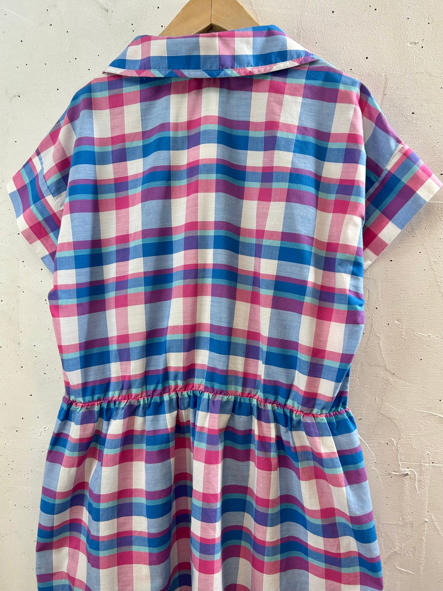 Vintage Plaid Dress [G30721]
