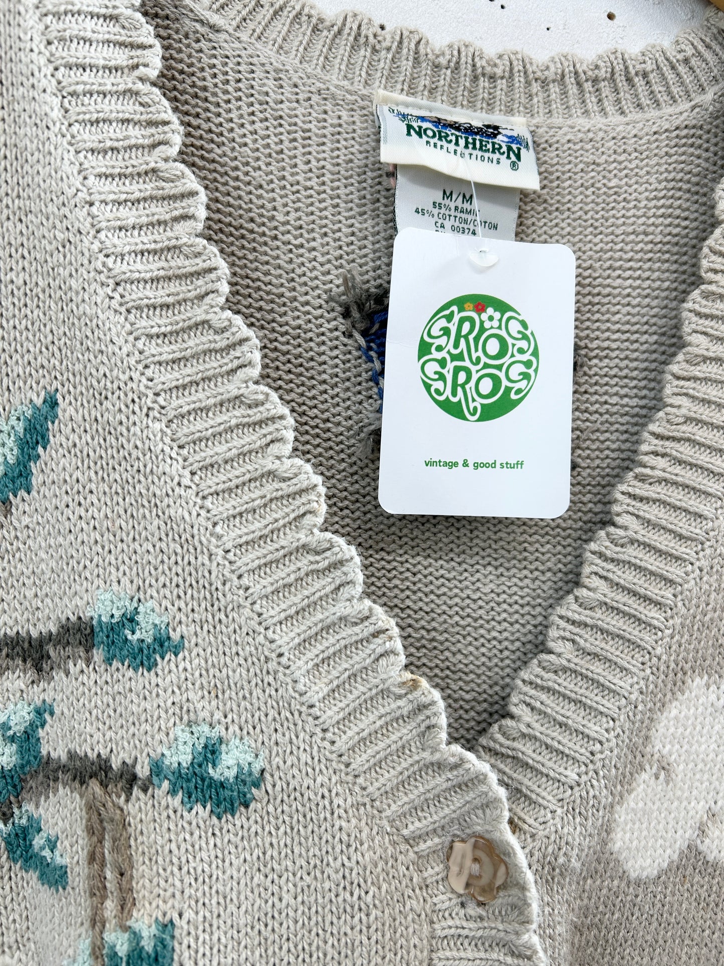 Vintage Knit Vest [A31390]