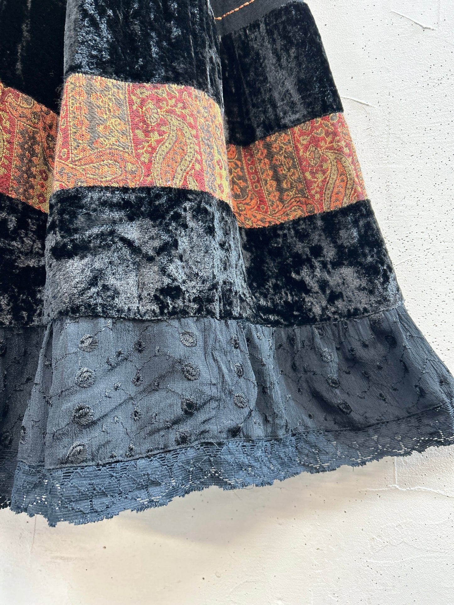 Vintage Tired Skirt [A31364]