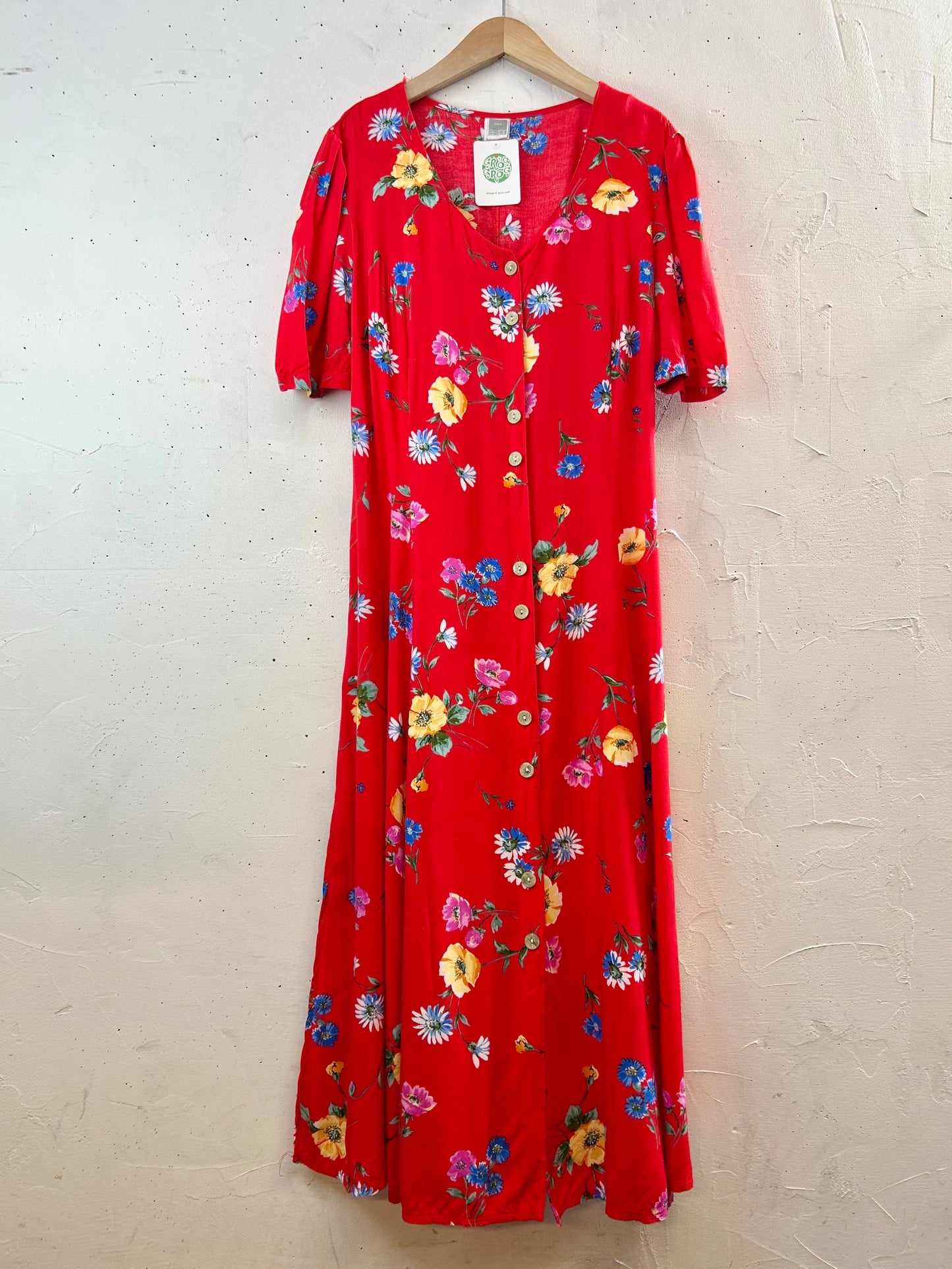 Vintage Viscose Dress [G30638]
