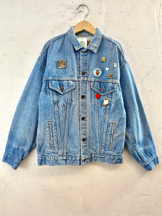 Vintage Denim Custom Jacket 〜Levi's〜 MADE IN USA [L30970]
