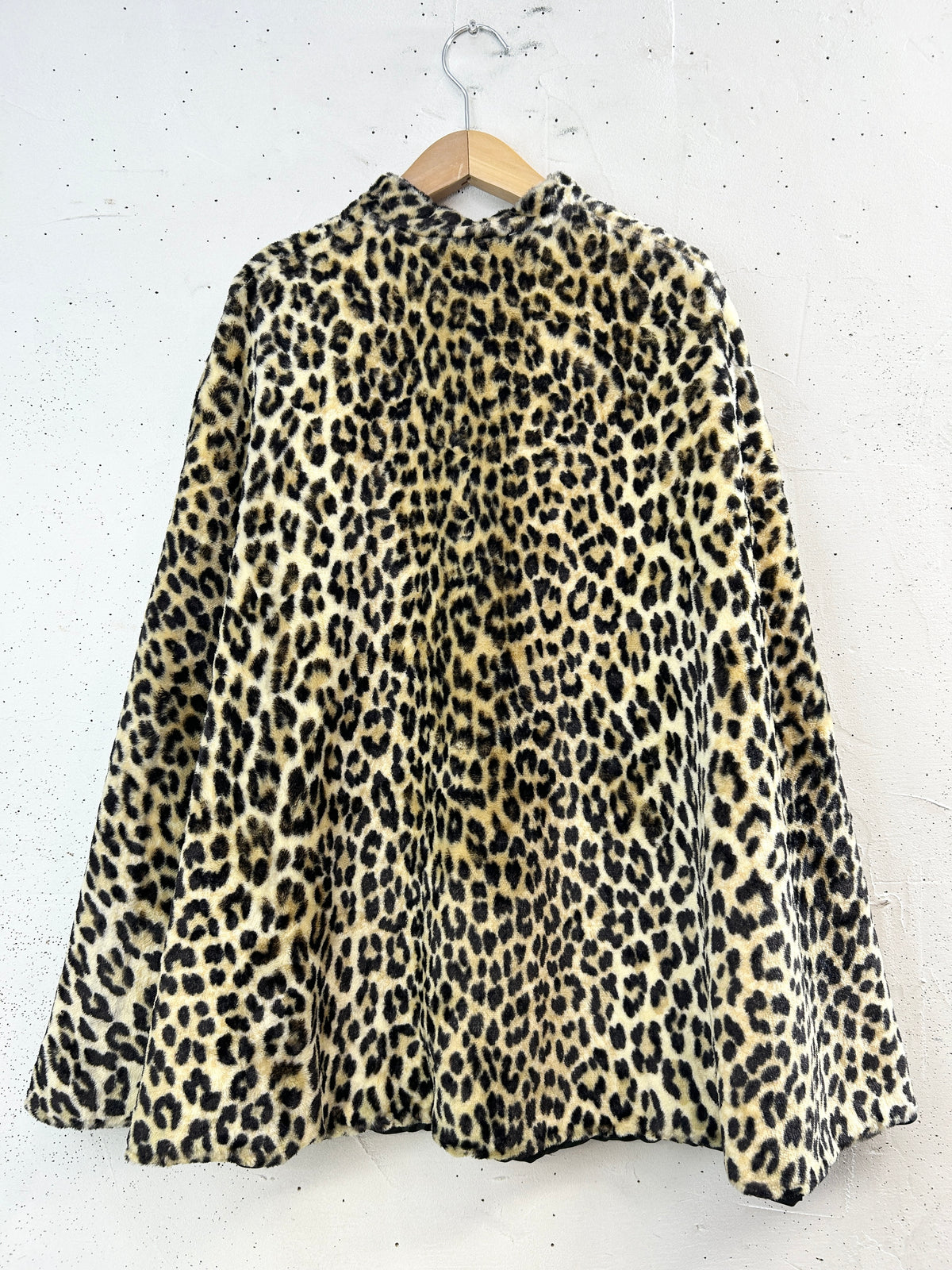 Vintage Fleece Poncho [I33963]