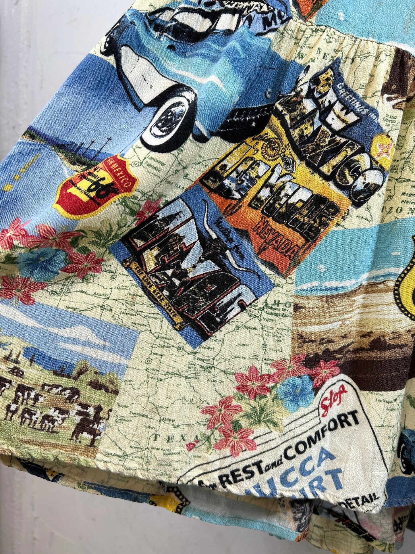 Vintage Tired Skirt [B31493]