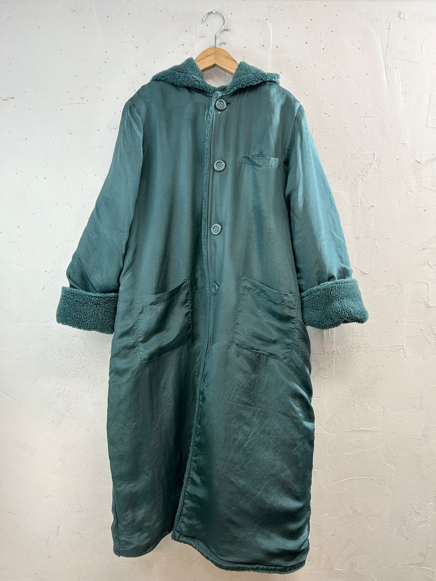 Vintage fleece Coat reversible [L31189]