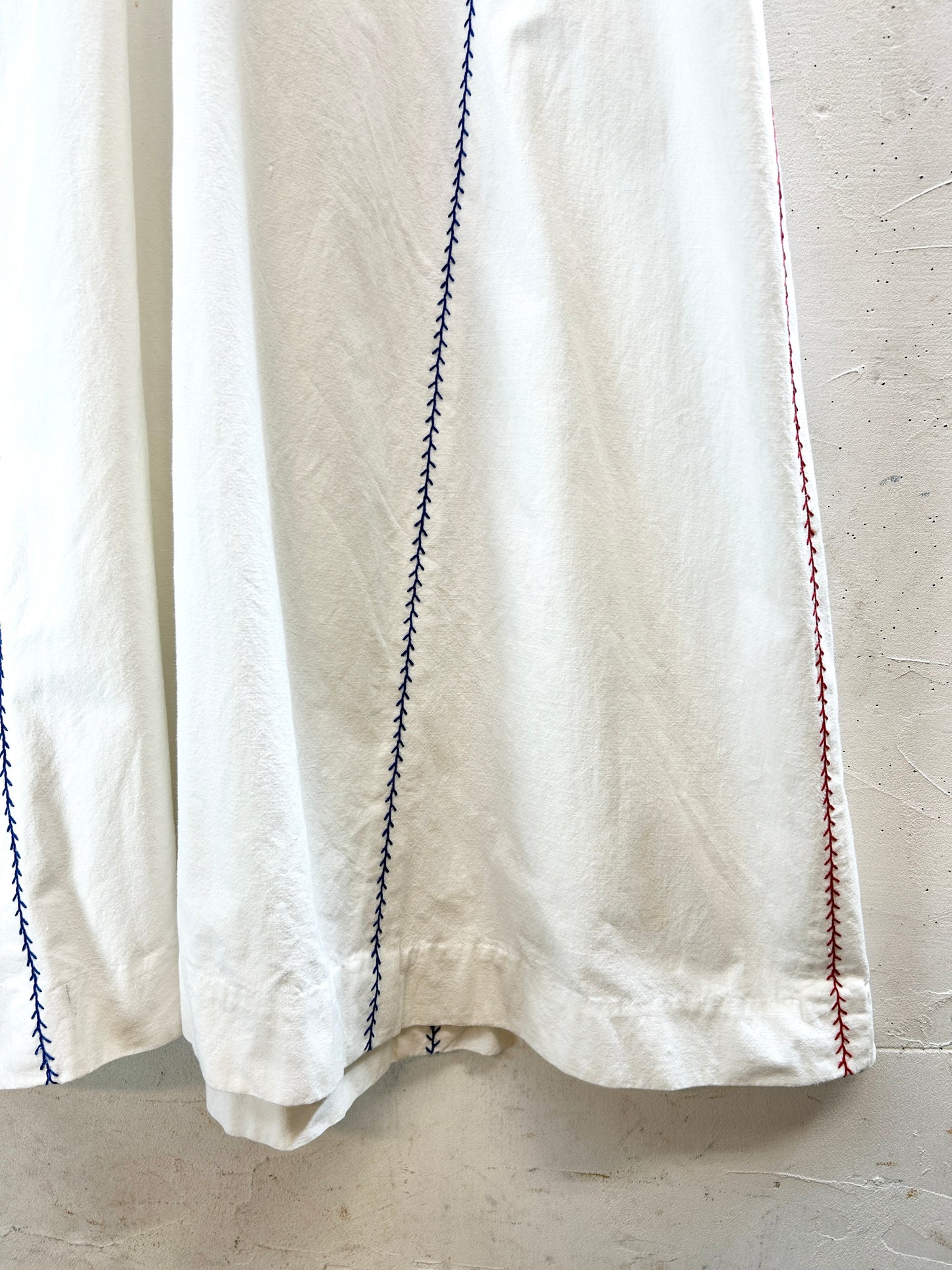 '70sVintage Embroidery Dress [H30902]