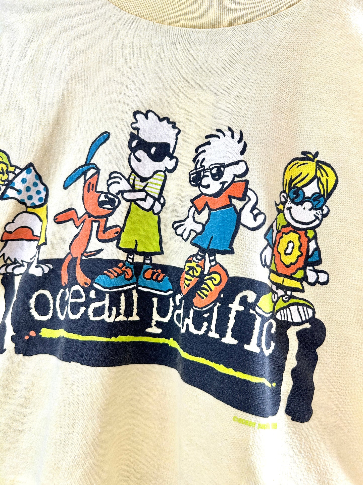 '80s Vintage T-Shirt 〜OP〜 MADE IN USA  [G33075]