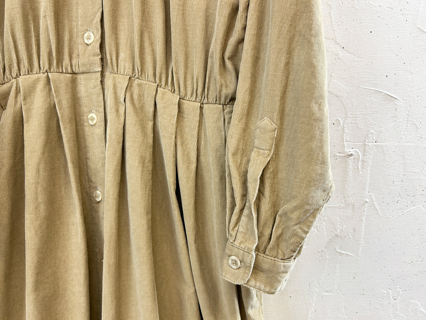 Vintage Corduroy Dress [I30155]