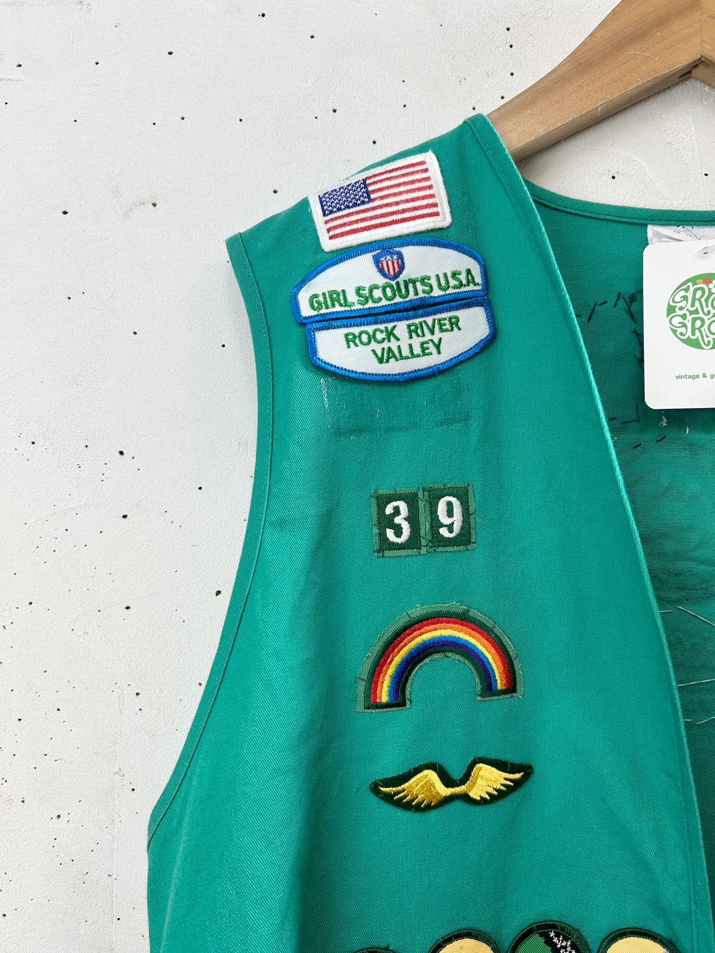 Vintage Girl Scout Vest [I30231]