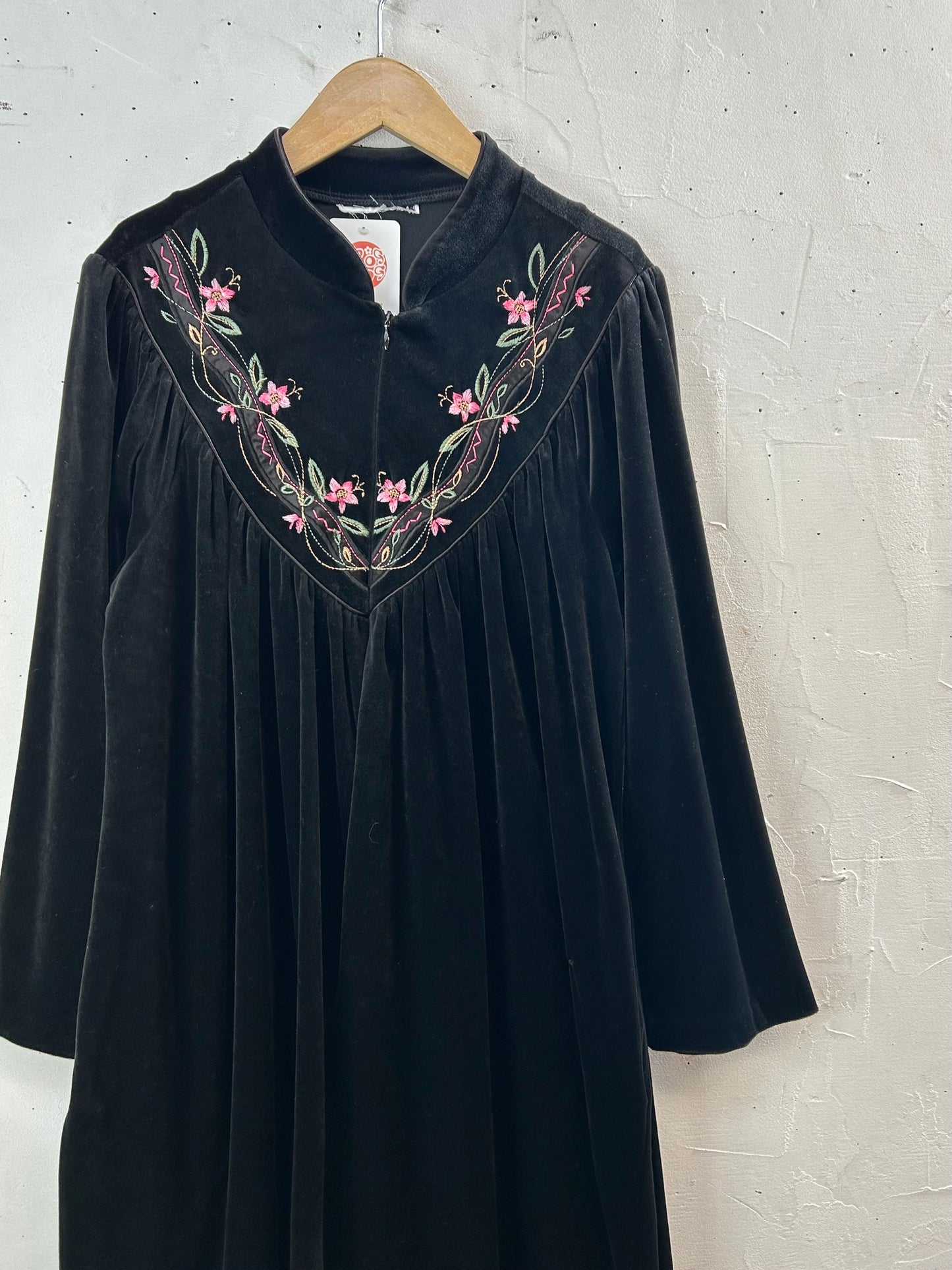 Vintage Velours Dress [L29213]