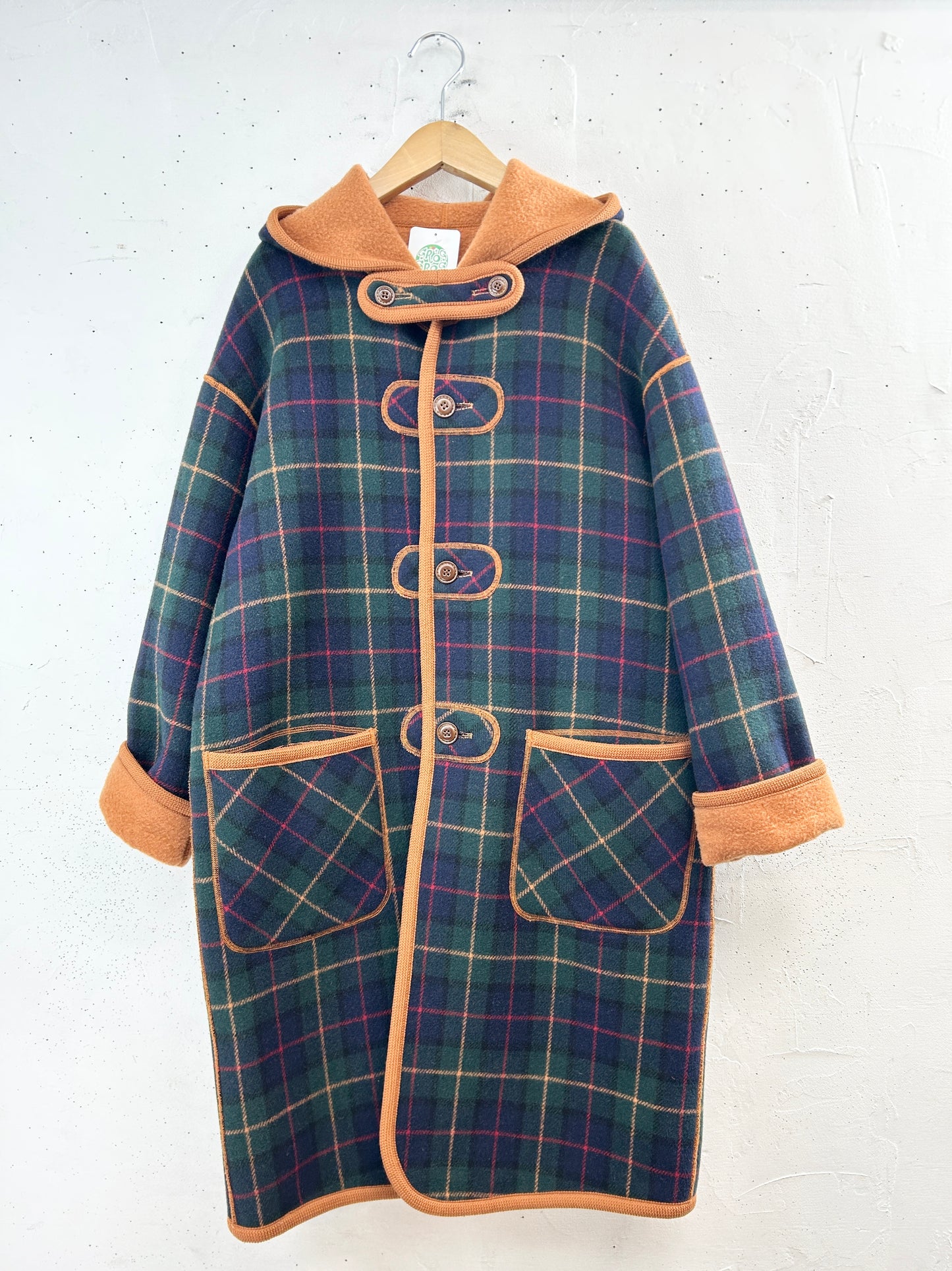 Vintage fleece Coat reversible [L31191]