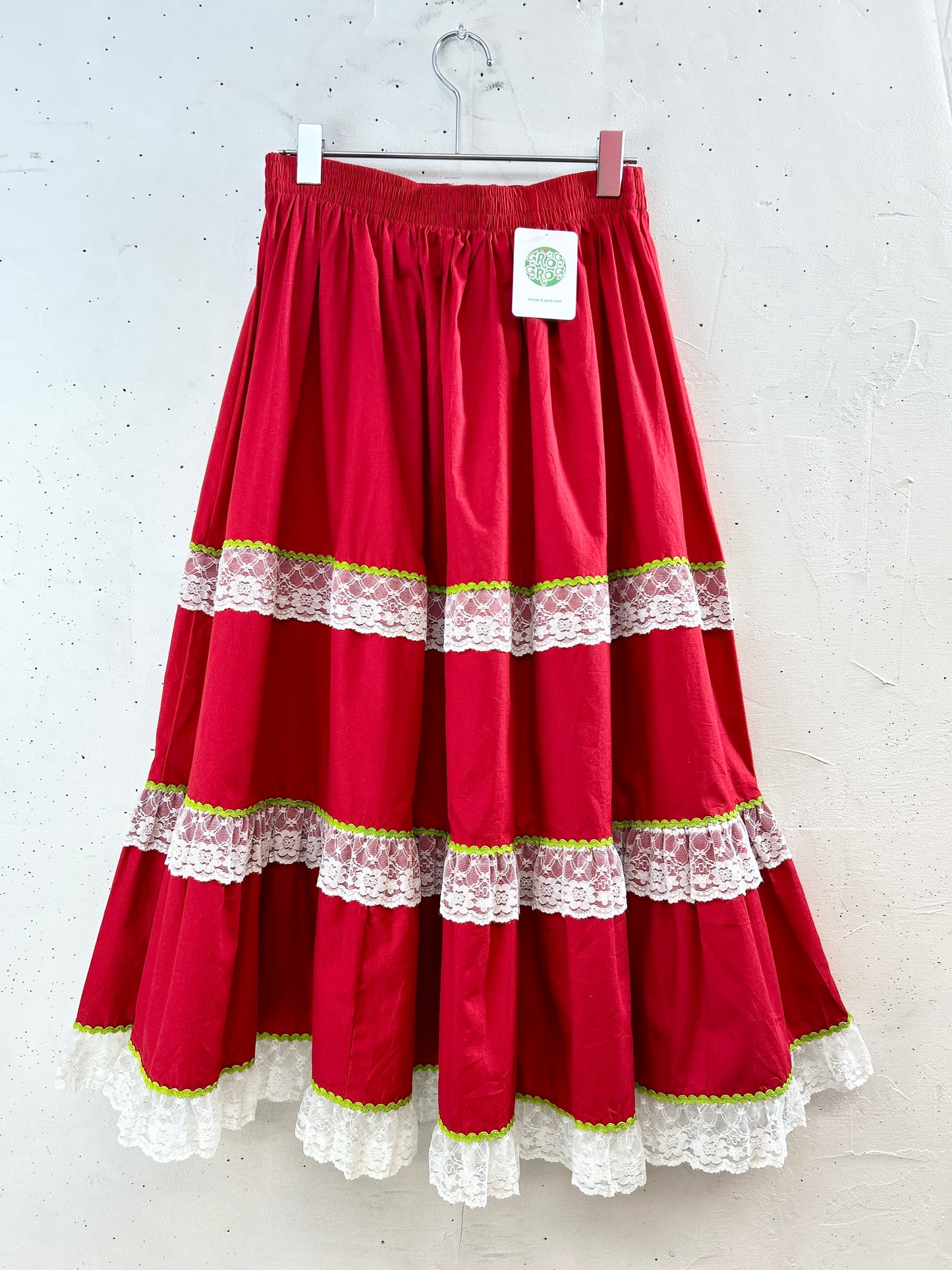 Vintage Tiered Skirt [H30772]