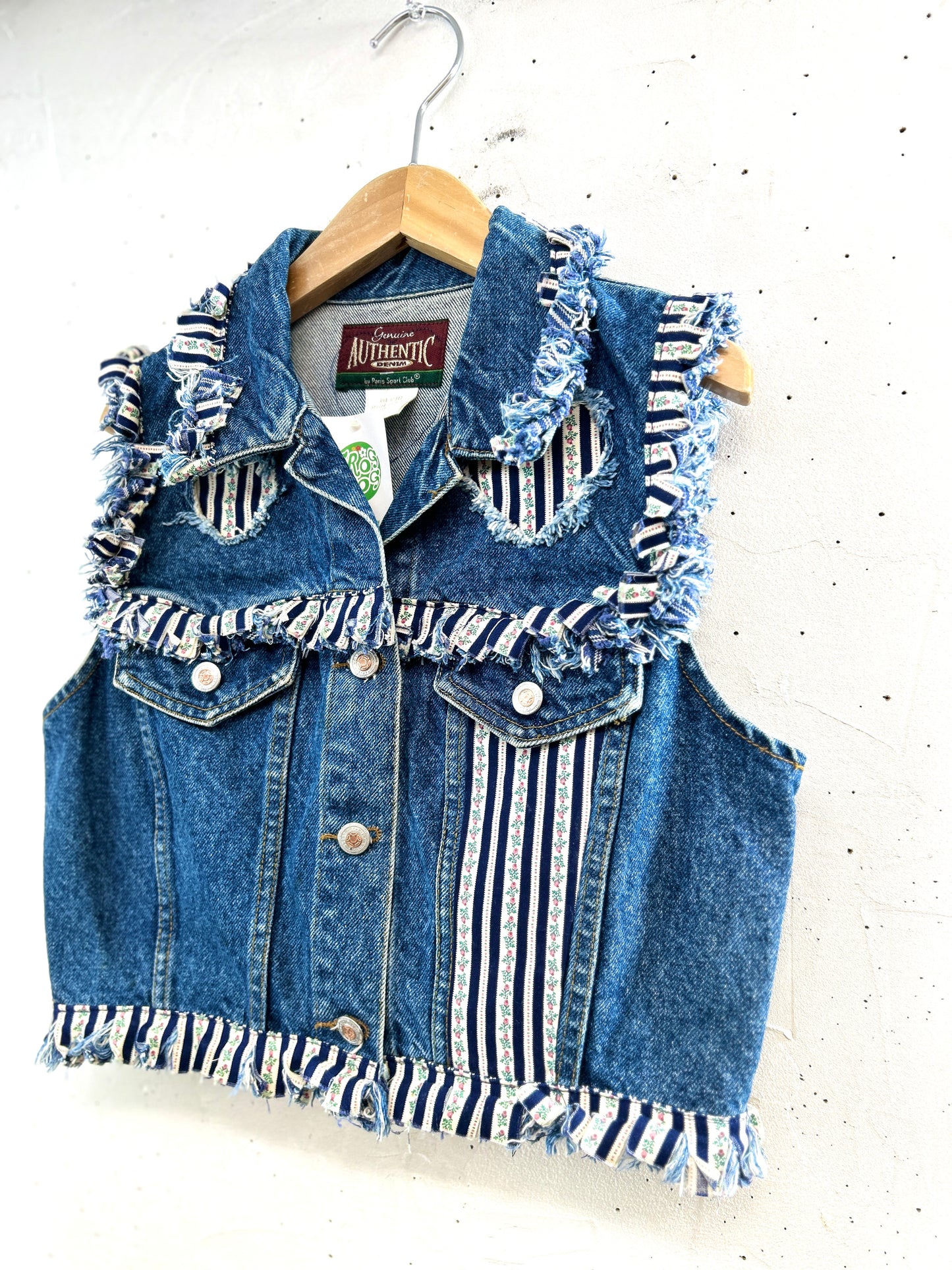 Vintage Denim Vest MADE IN USA [B31502]