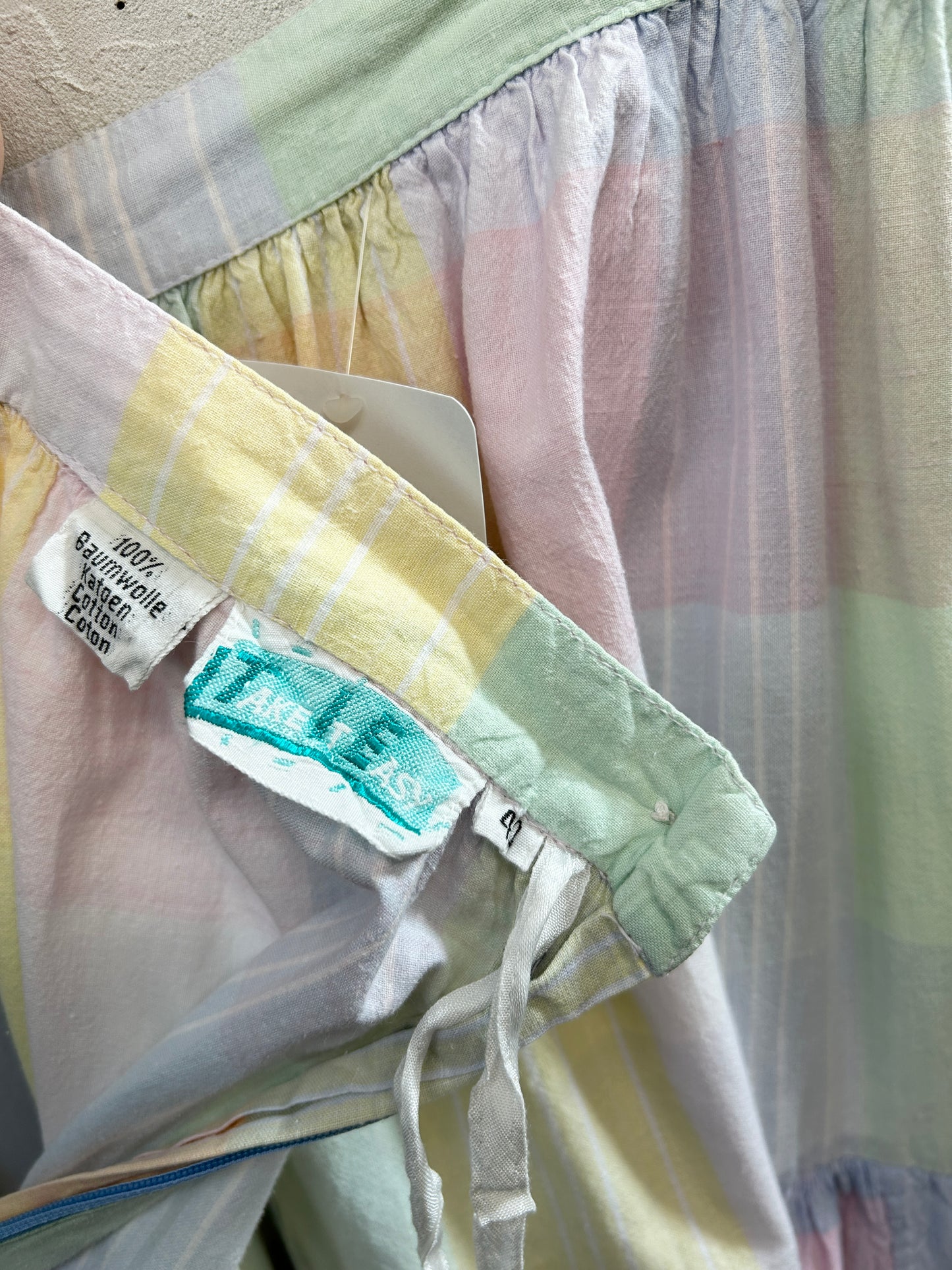 Vintage Check Skirt [B31496]