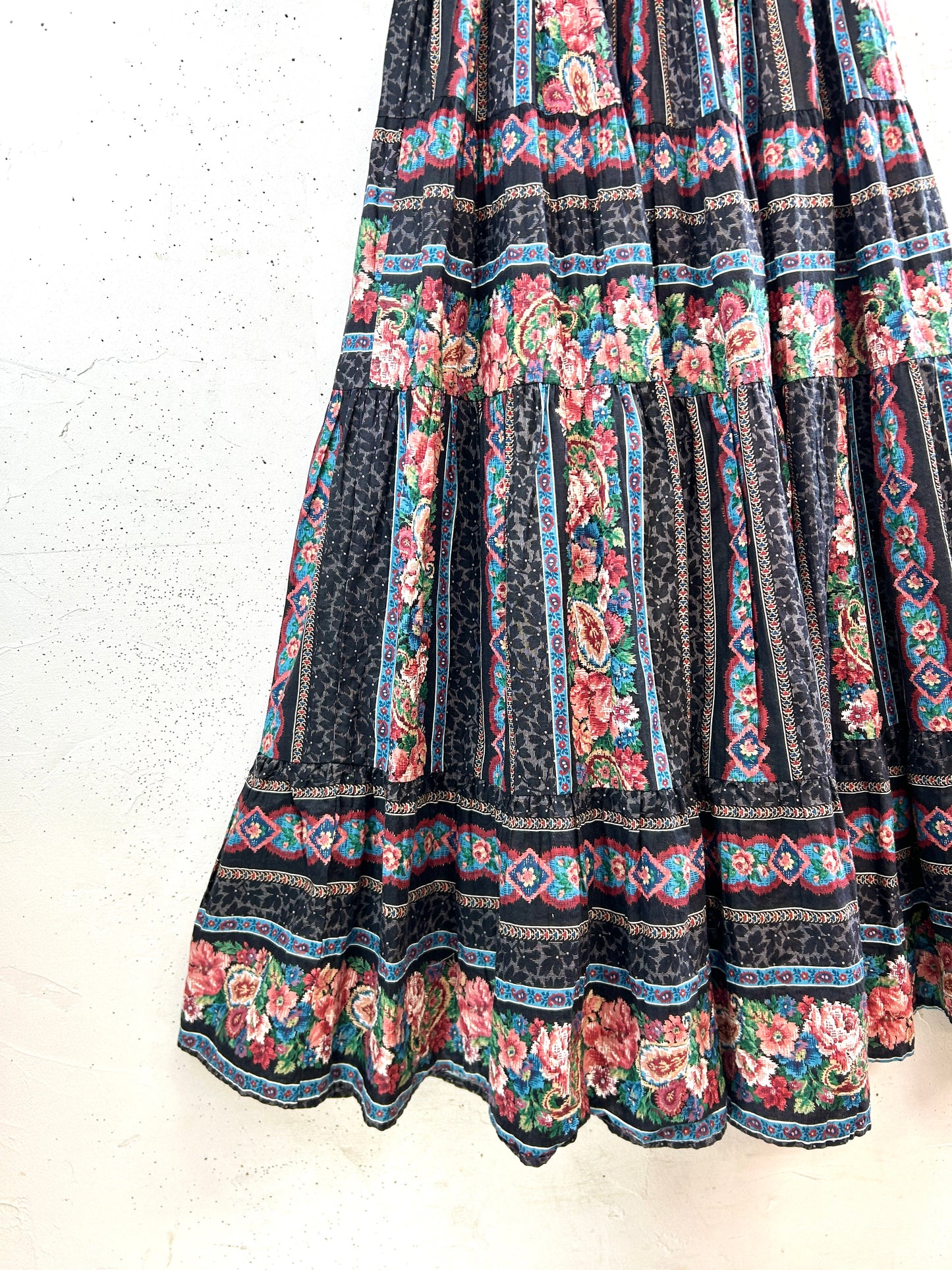 Vintage Tiered Skirt [B31701]