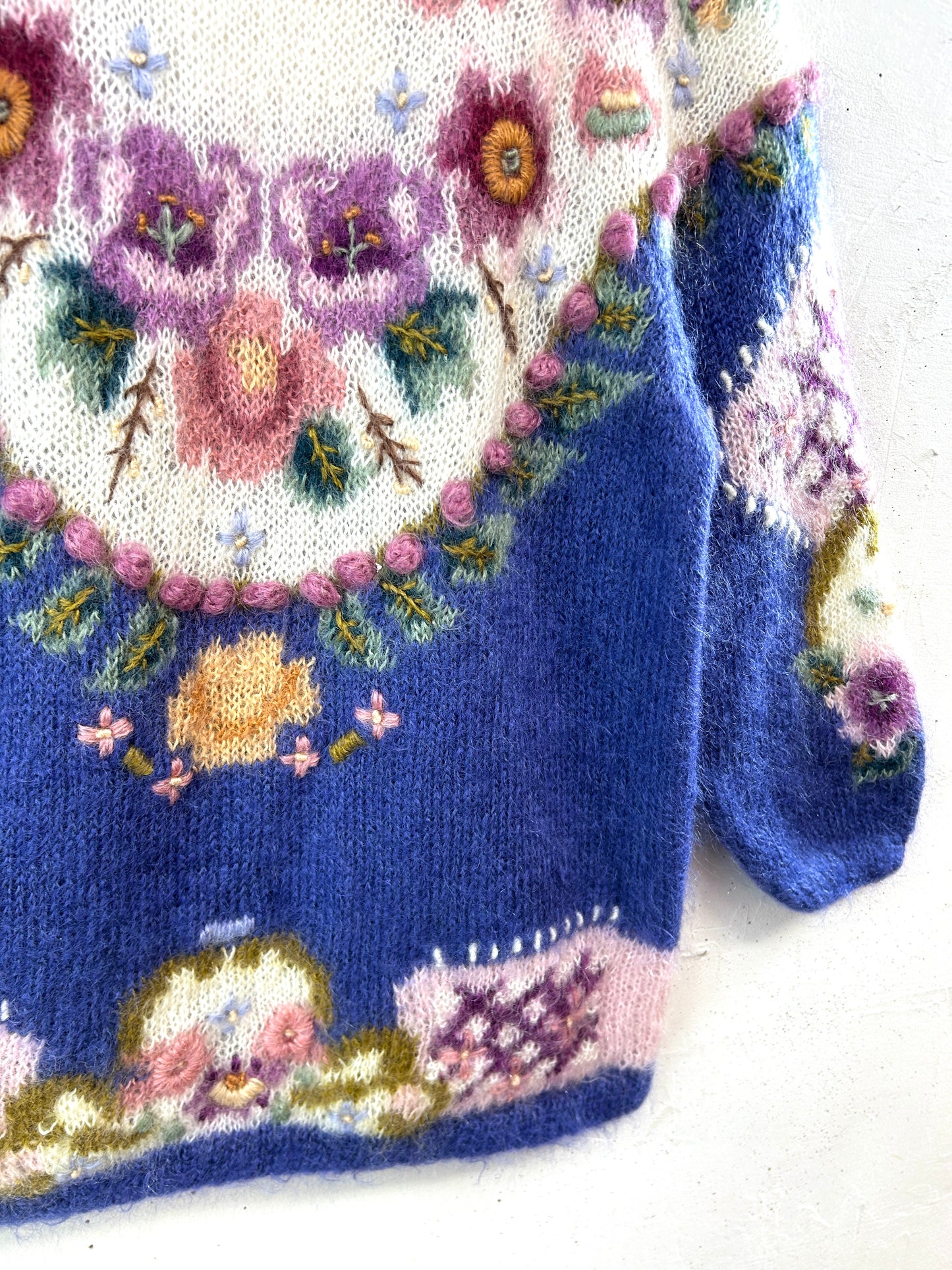 Vintage Mohair Knit Sweater [A31313]