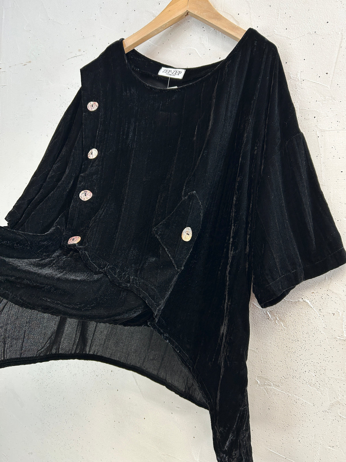 Vintage Velour Tops [I33884]