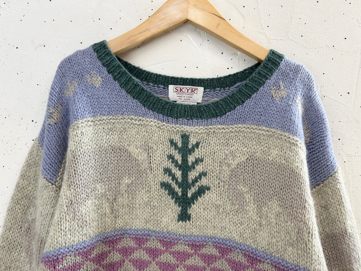 Vintage Knit Sweater [J34263]