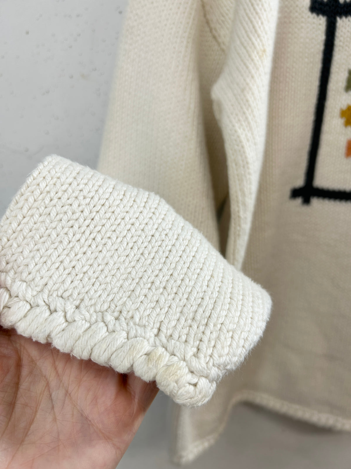 Vintage Knit Sweater 〜Las Americas〜 [I34049]