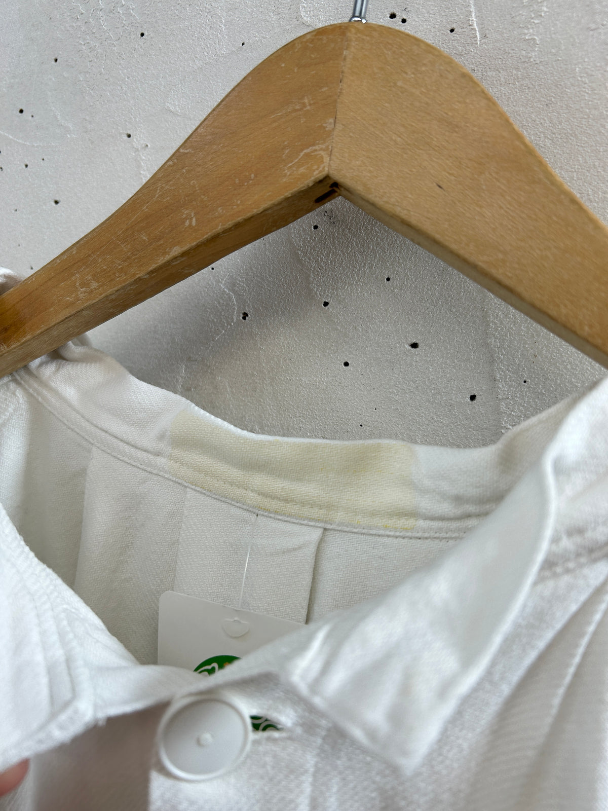 Vintage White Parka [I33765]