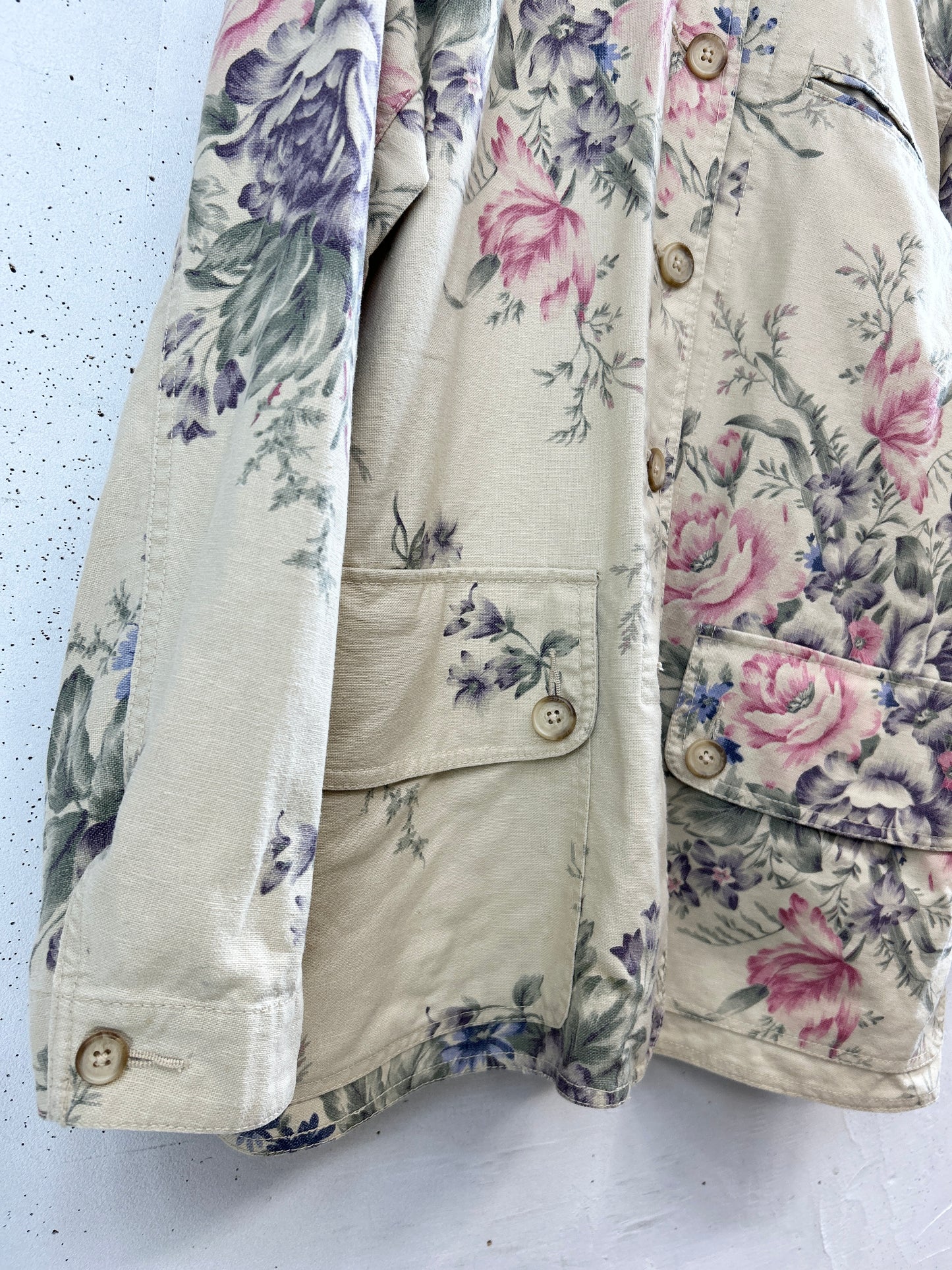Vintage Linen Jacket [F32809]