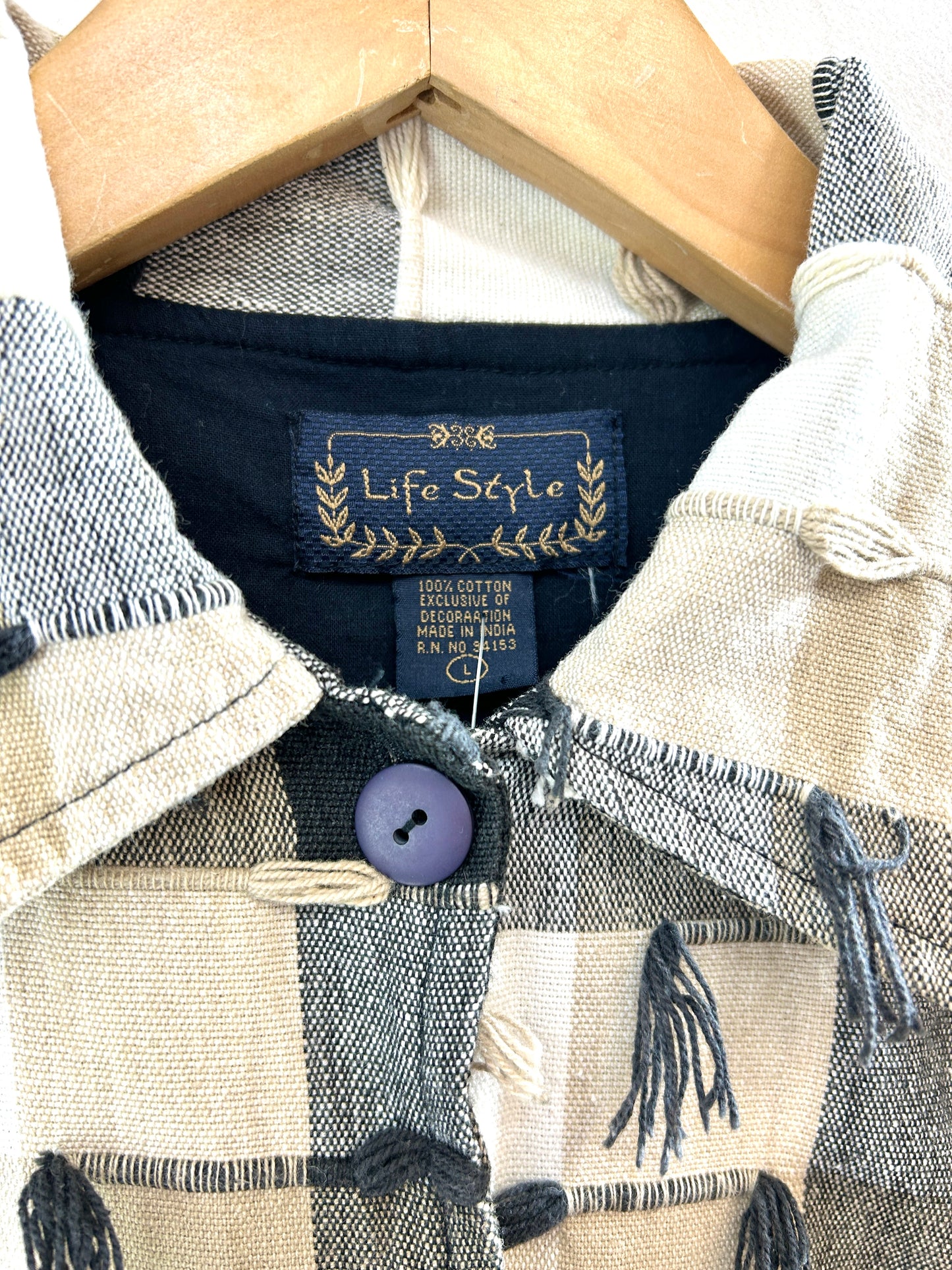 Vintage Fringe Jacket [K30687]