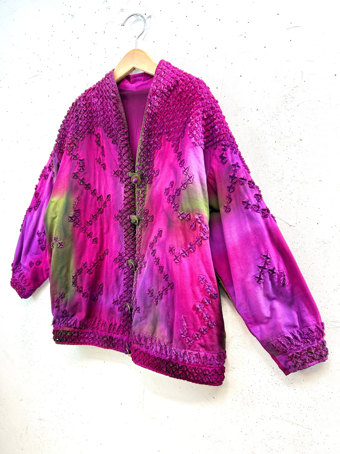 Vintage Slash Quilt Jacket [A31419]