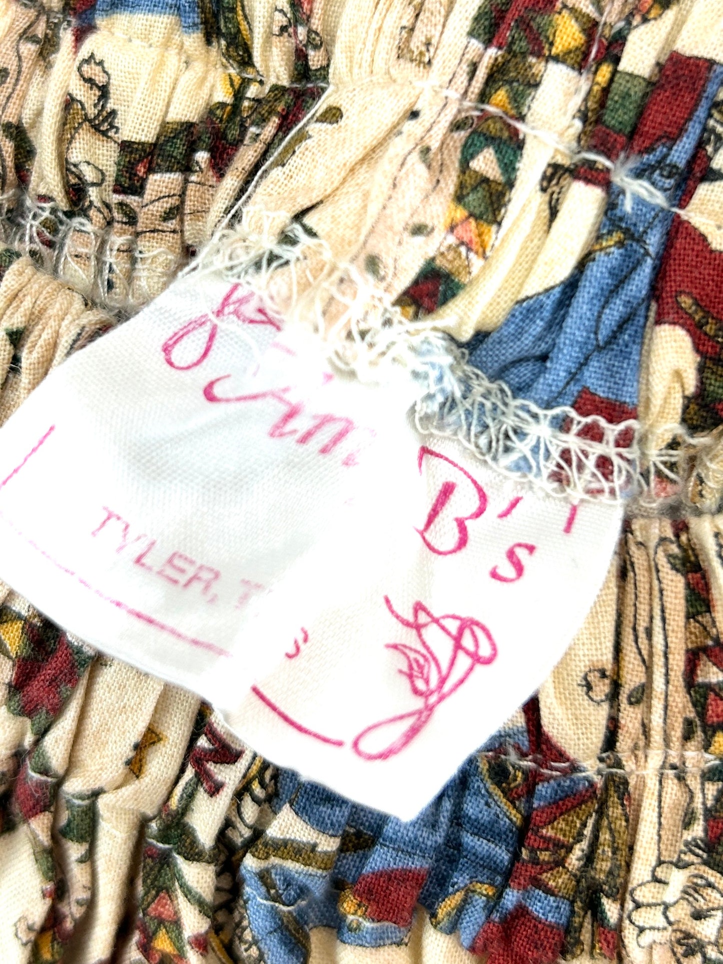 Vintage Tiered Skirt [D32217]