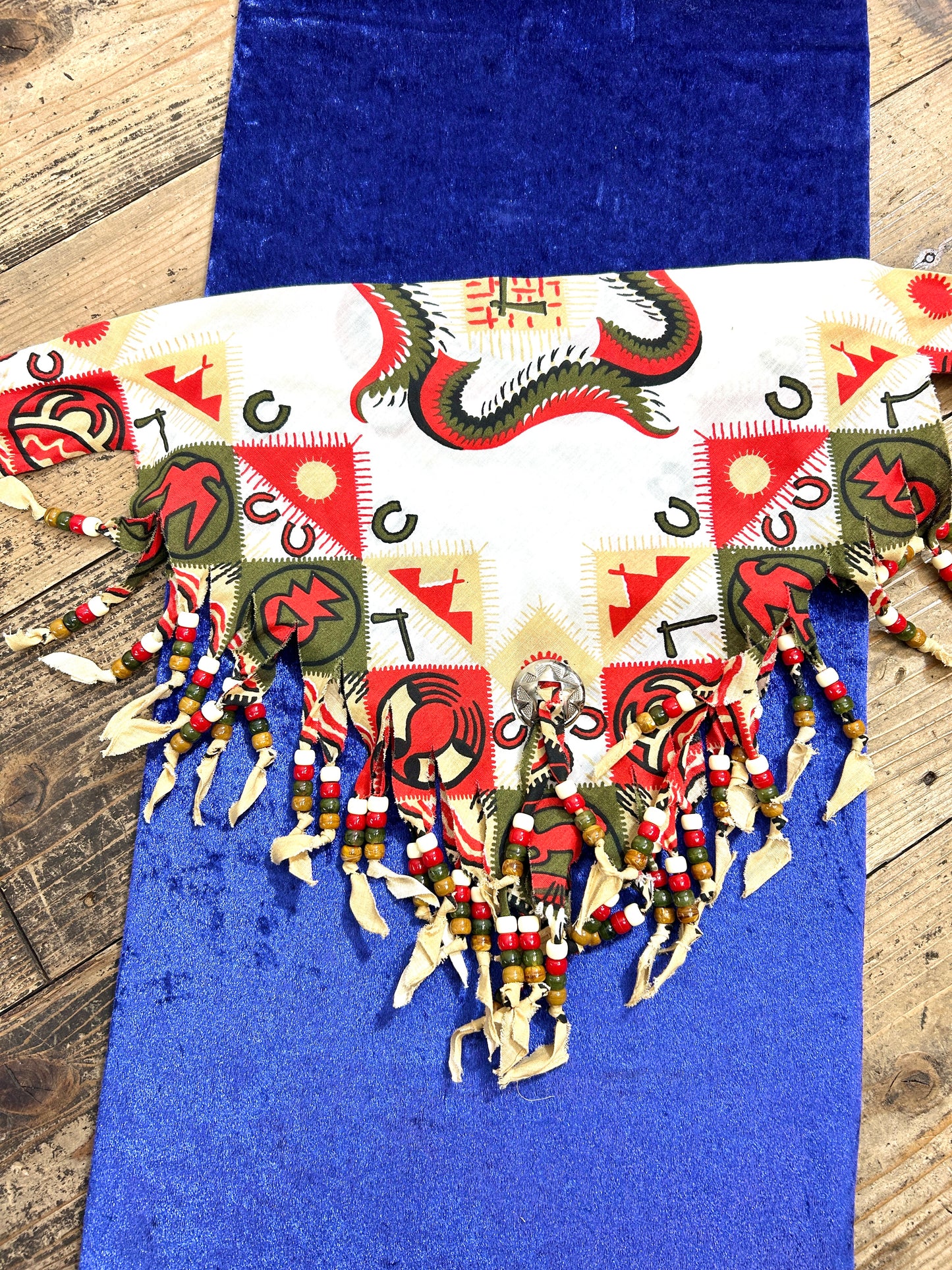 Vintage neck bandana [I30344]