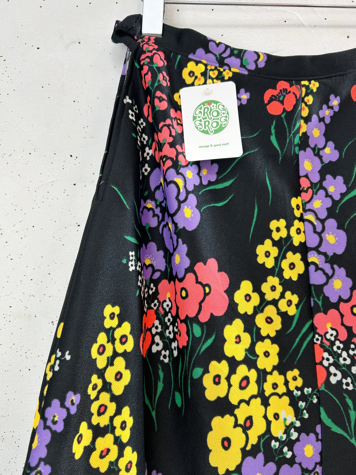 '70s Vintage Skirt  [J34090]