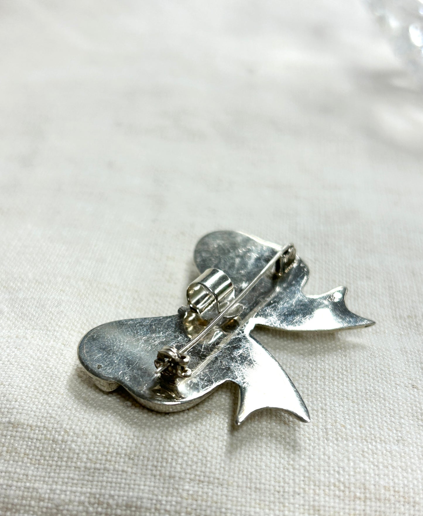 Vintage 925 Silver Brooch & Pendant Top [I30354]