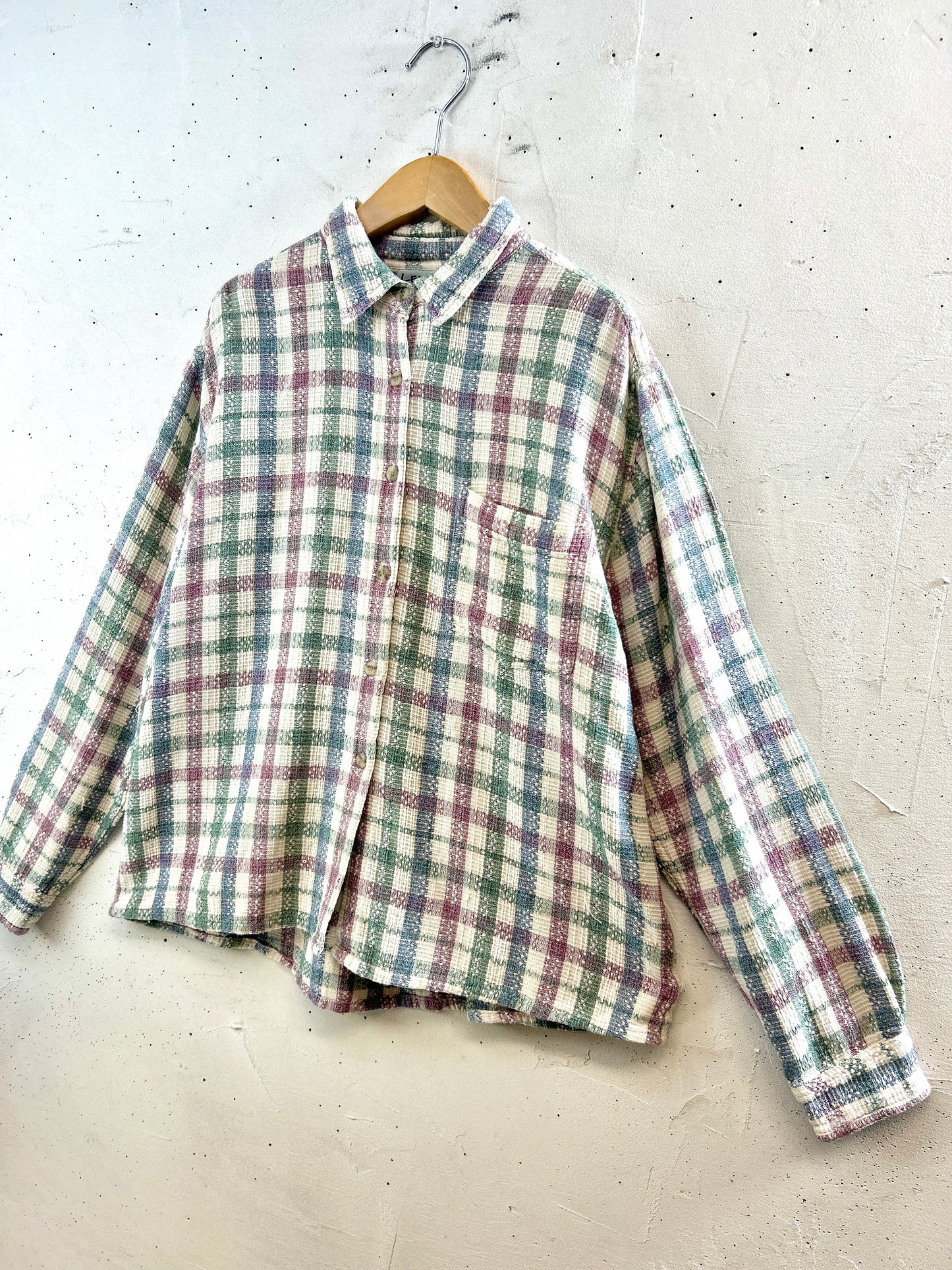 Vintage Plaid Shirt  [J30590]