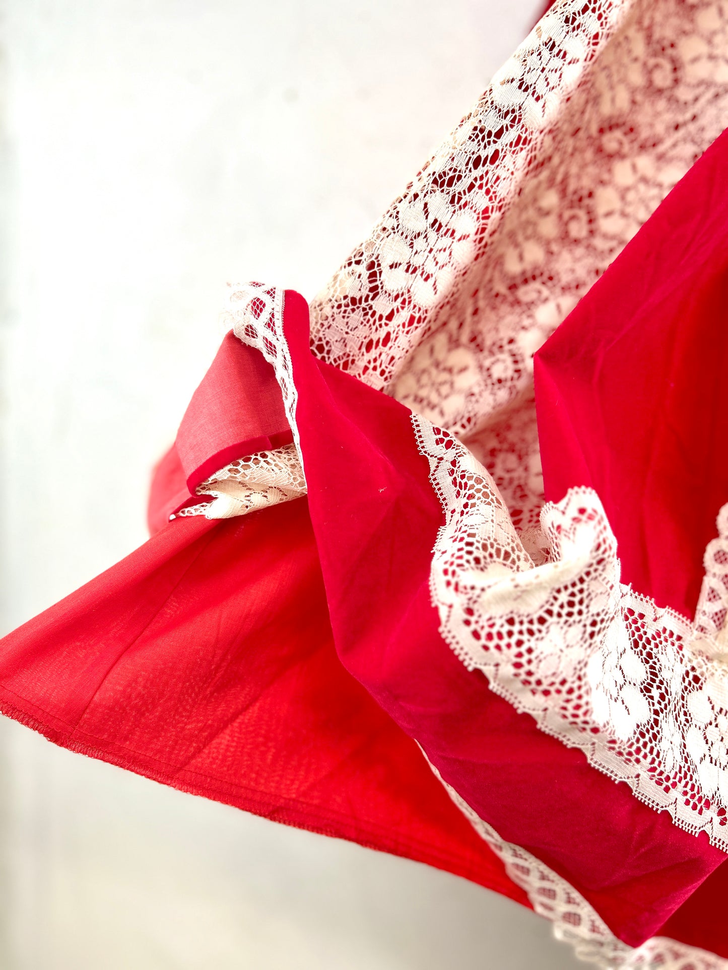 ’70s Velour Skirt 〜carefree fashions〜 [B31621]